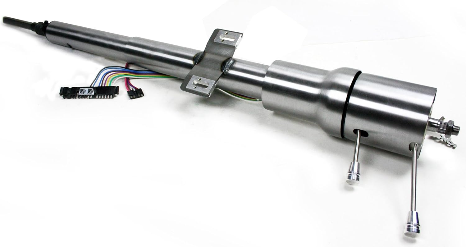 Ididit Steering 1620810010 Paintable Steel Tilt Floor Shift Steering