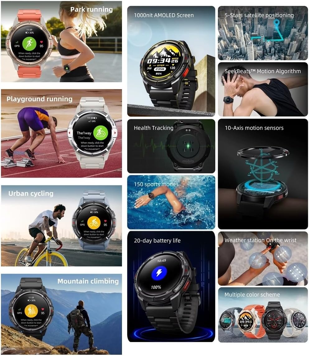 Mibro Smartwatch à Prova D'Água: Review Testado por 7 dias