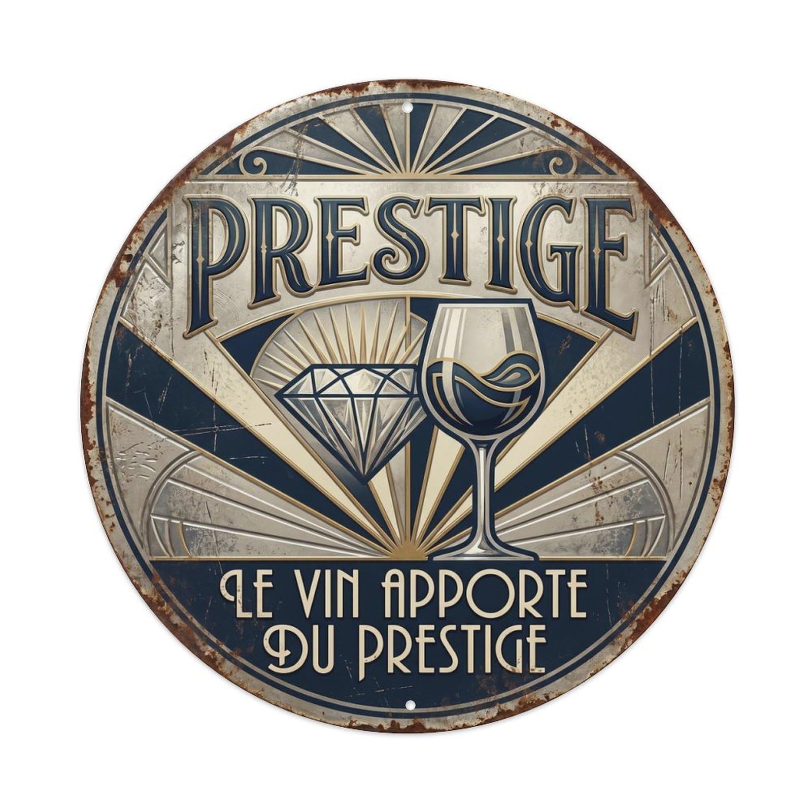 Prestige Humorous Tavern Prestige Metal Tin Sign