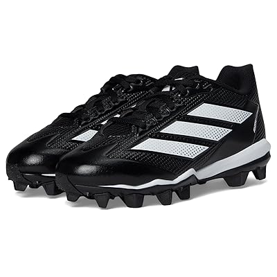 adidas Kids Adizero Instinct 2.0 Molded Softball Cleats (Toddler/Little Kid/Big Kid) Kids Shoes Black/White/White