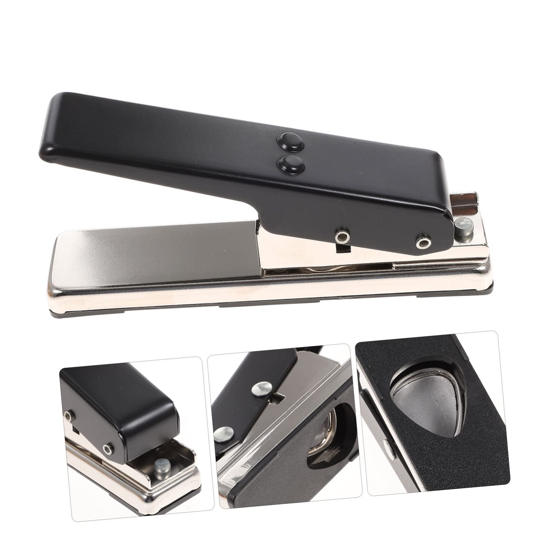 UPKOCH Plectrum Cutter Für Gitarre Und Bass Werkzeug Individuellen Herstellung Von Gitarren-picks Karten Schwarz