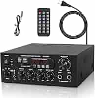 カラオケ・オーディオアンプ?１ Amazon.co.jp: 多機能オーディオアンプ 5. CH HiFiステレオ