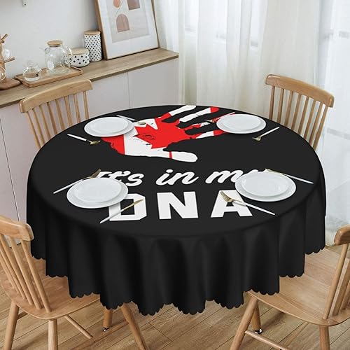 Miniatura 21 de Mantel redondo de encaje con bandera italiana de Italia de 60 pulgadas para comedor, lavable, para vacaciones, hogar, picnic, fiesta, boda, bufé