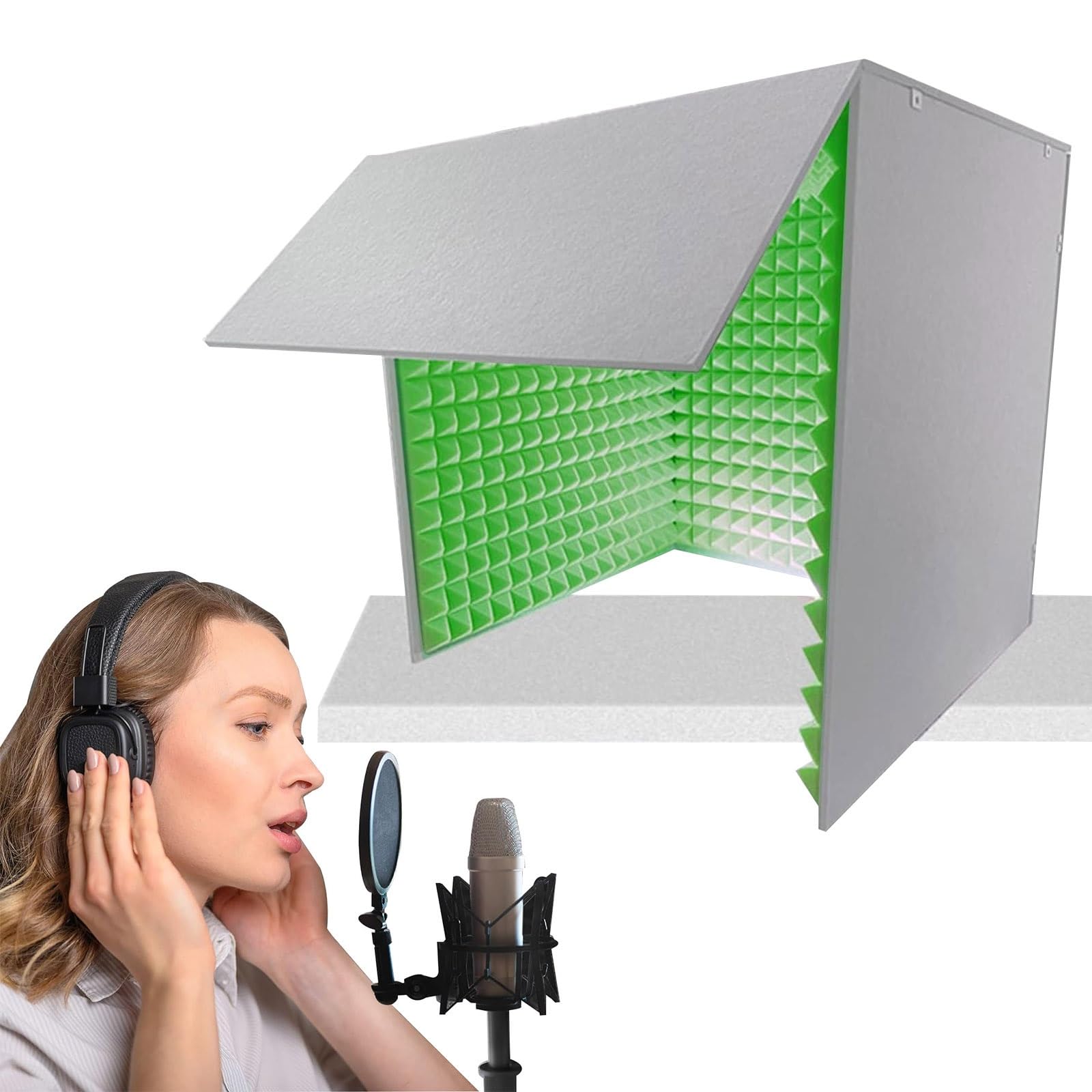 Cabine de chant portable contre les bruits de pièce pour un son net