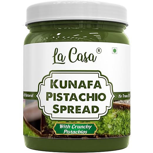 Kunafa Pistachio Spread - Crunchy & Nutty - 350g