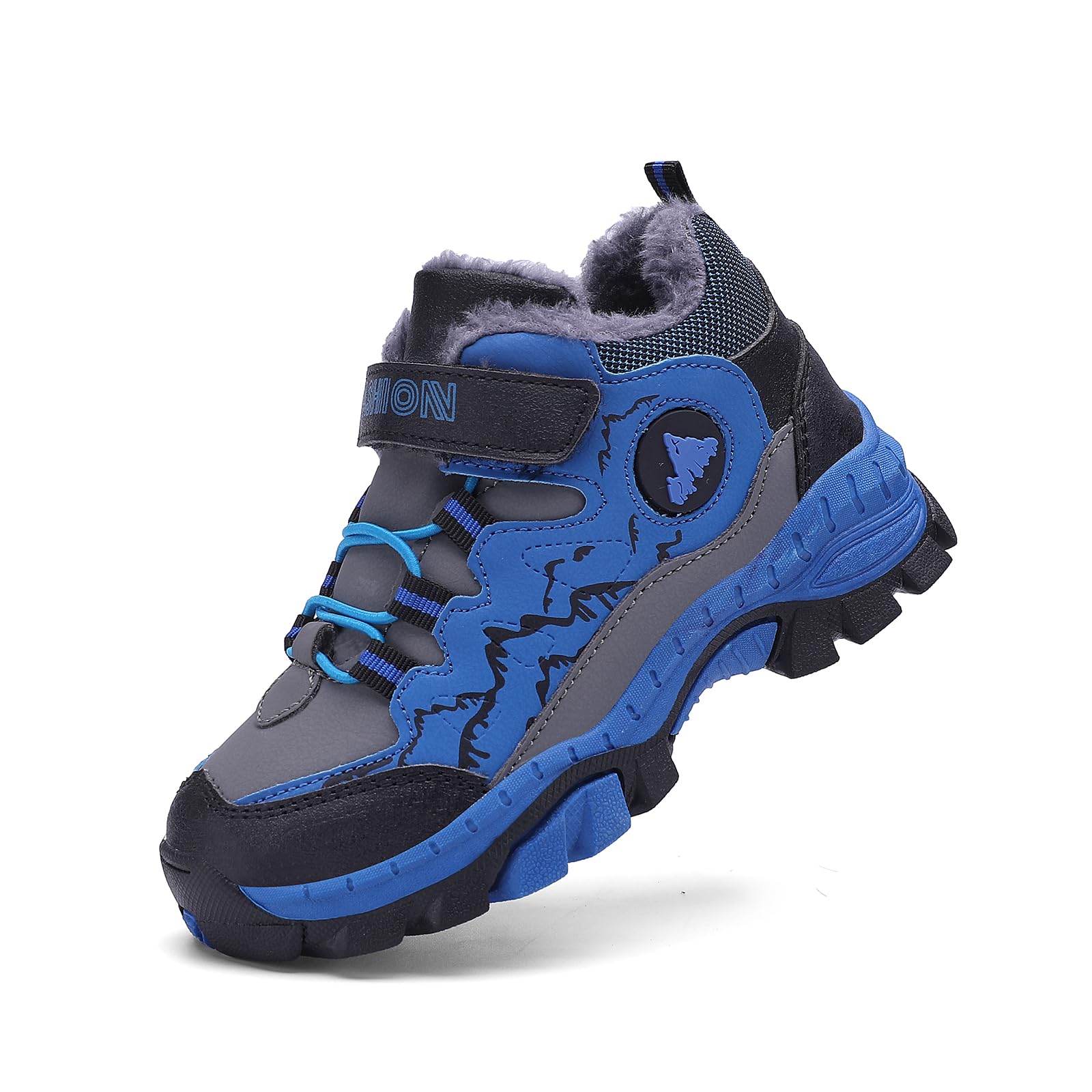 Enfant Bottes d'hiverBottes de NeigeChaude Bottes Neige Antidérapantes Montagne Trekking ChaussuresChaussures de Plein