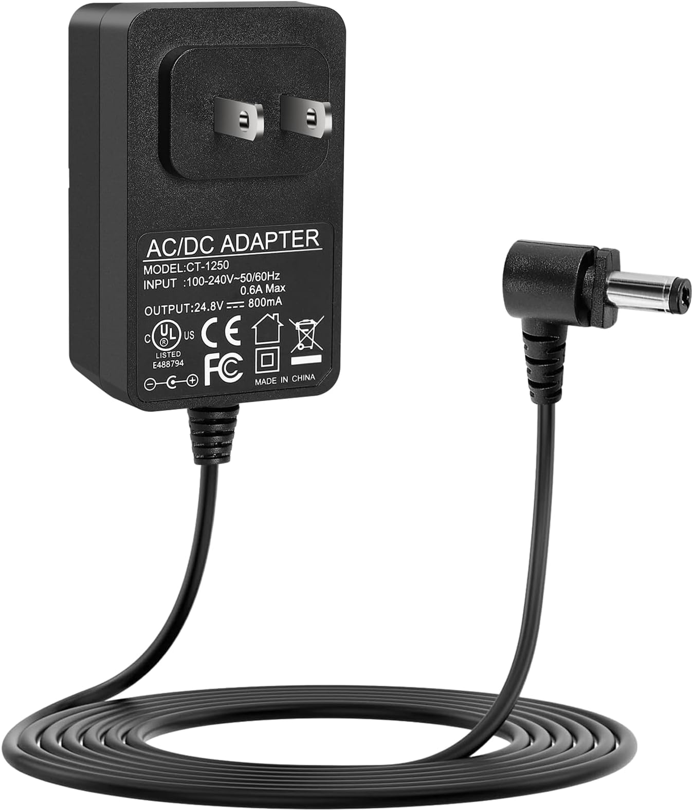 24.8V Charger for Shark Rocket Pro DK33248080HU Pet Pro