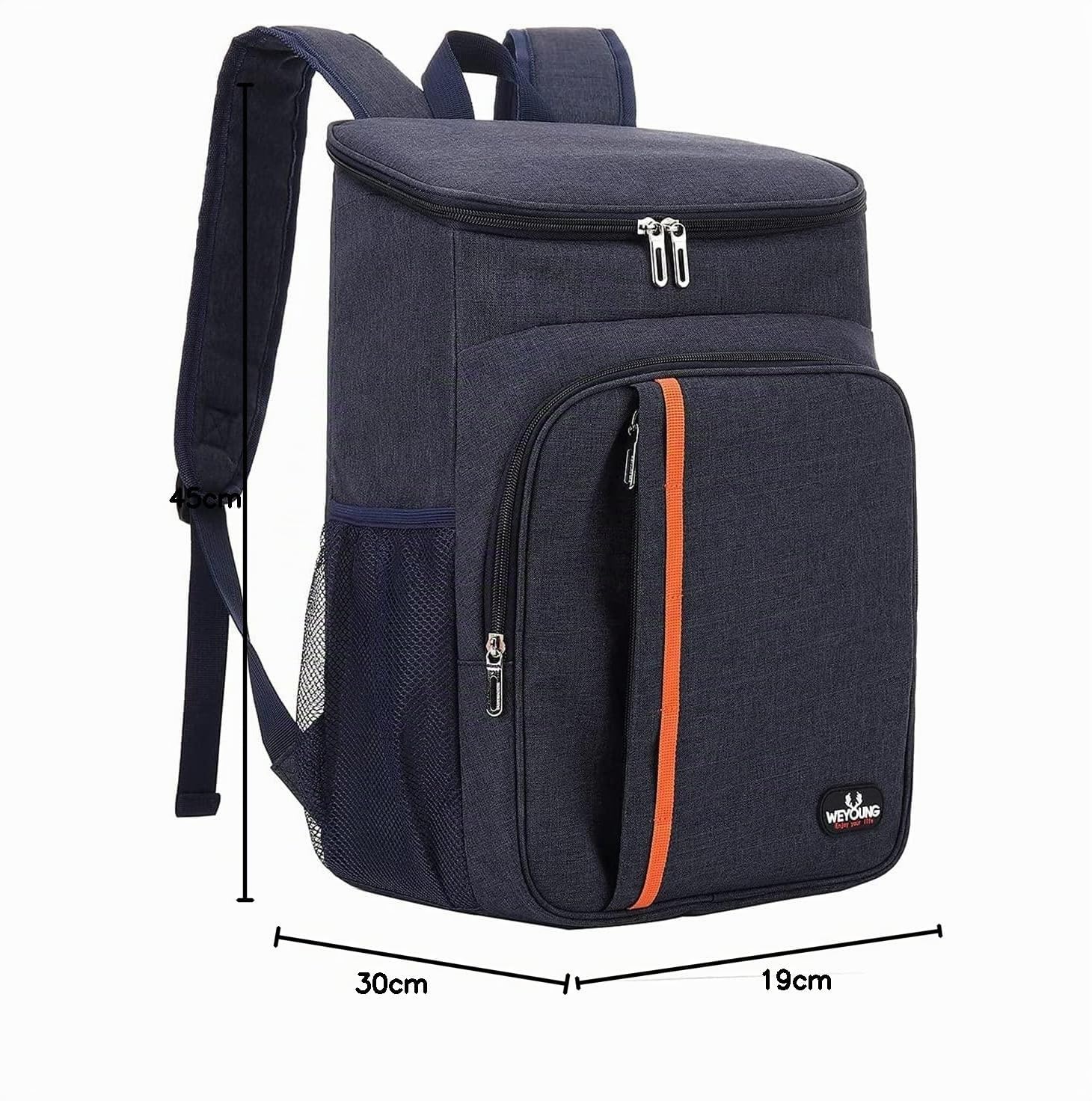 Mochila Nevera Isotermica, Bolsa de Picnic, Grande Nevera Mochila Termica Impermeable Prueba de Fugas Bolsa Térmica para Picnic, La Playa, Almuerzo, Barbacoa