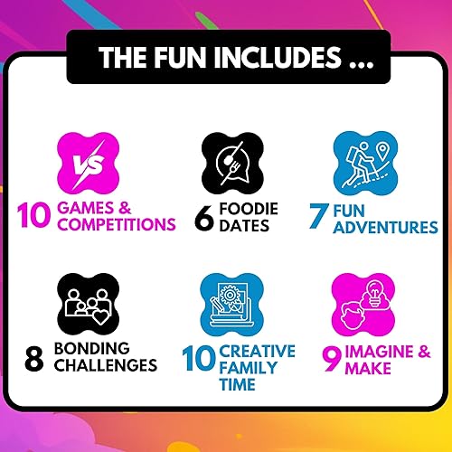 Miniatura 5 de 50 actividades familiares Tarjetas de aventura para raspar Noche familiar Ideas de citas para niños Regalo para familias Ideas de cesta de