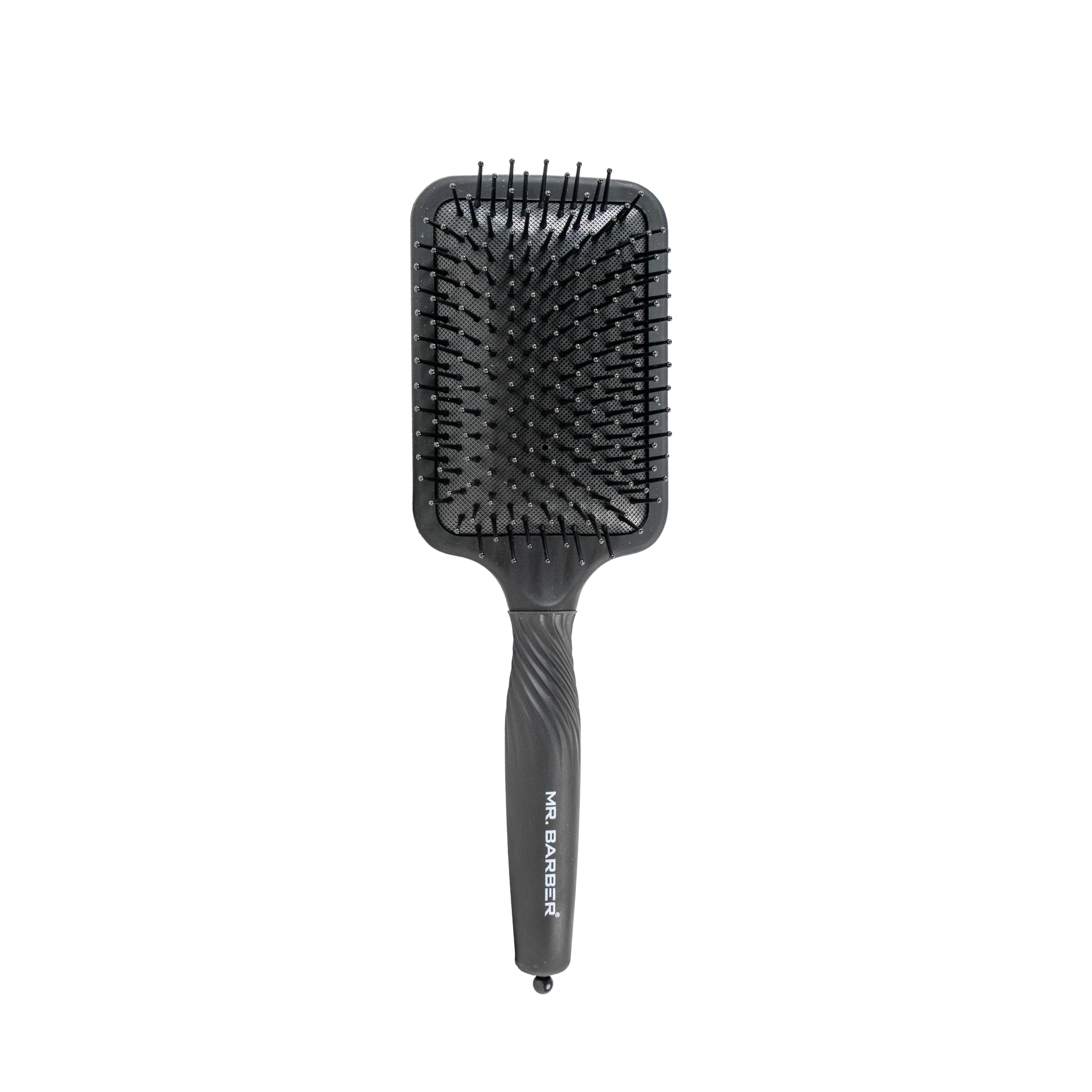 Mr. Barber Soft Pad Paddle Hair Brush with Air-Cushioned Cushion, Heat-Resistant Bristles for Gentle Detangling & Faster Blow Drying |Lightweight Ergonomic Hair Brush for All Hair Types-image-44