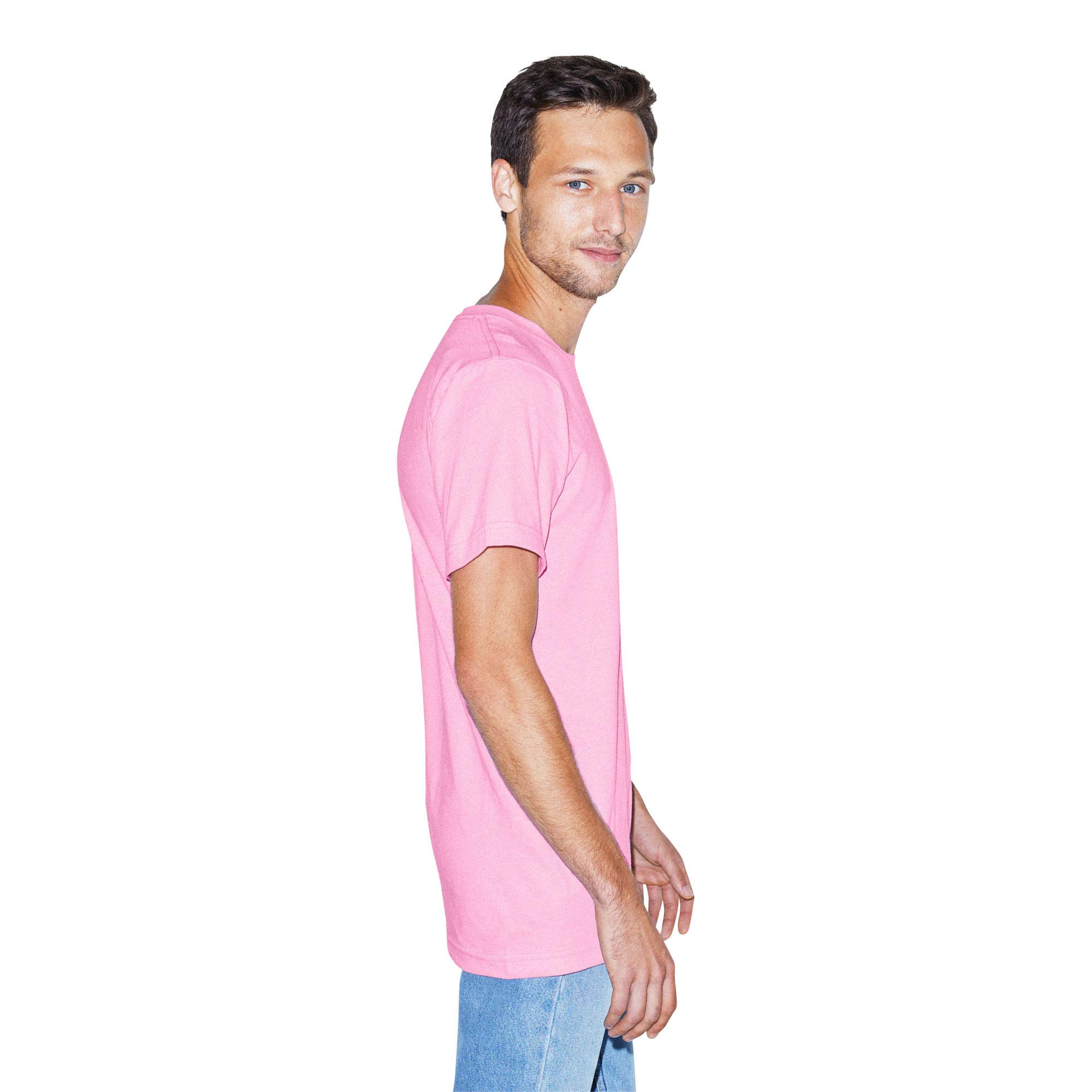 American Apparel Koszulka męski Fine Jersey Crewneck Short Sleeve T-Shirt