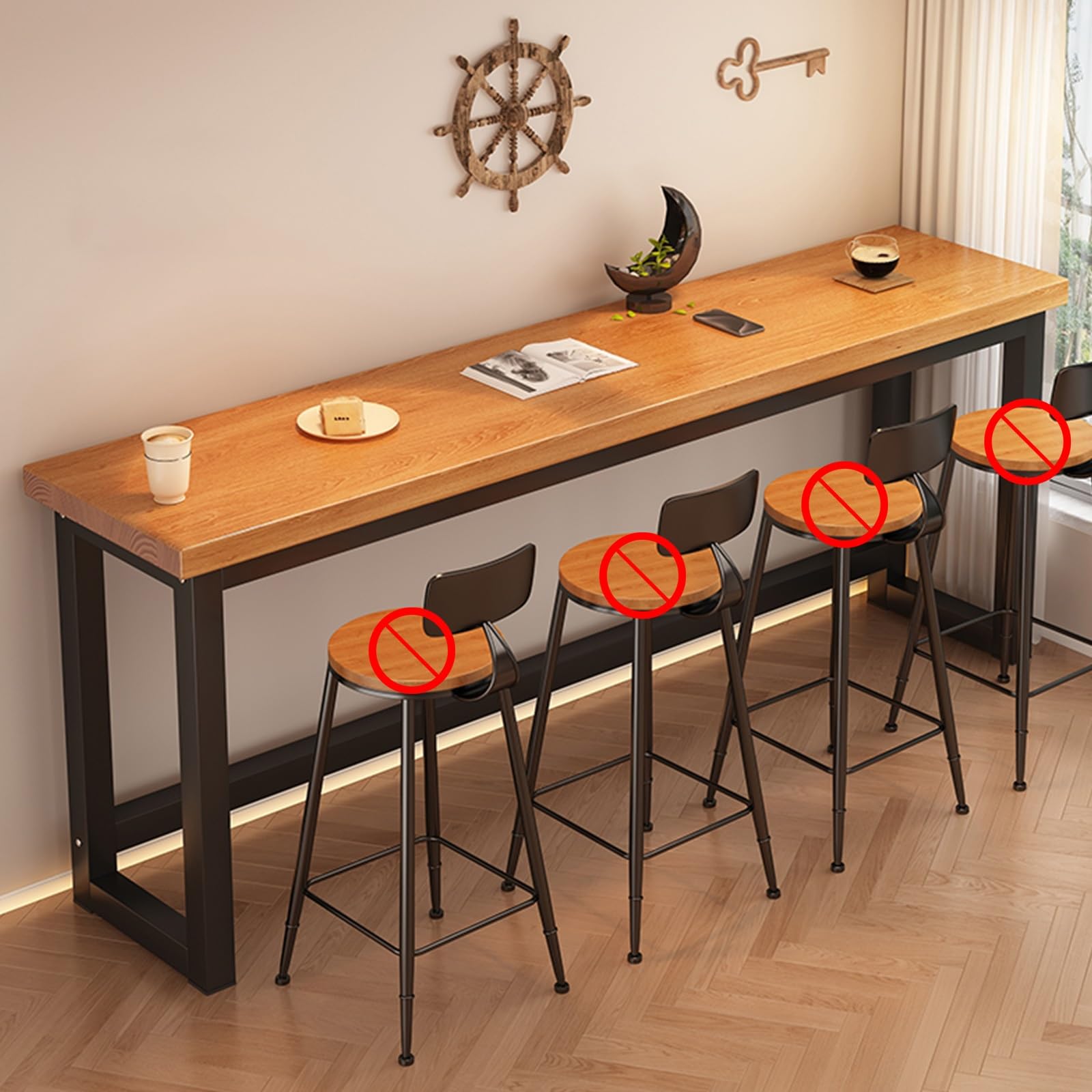 バー用カウンターテーブル 1050mm Amazon｜バーカウンター カウンターテーブル 幅40cm ハイテーブル 高さ