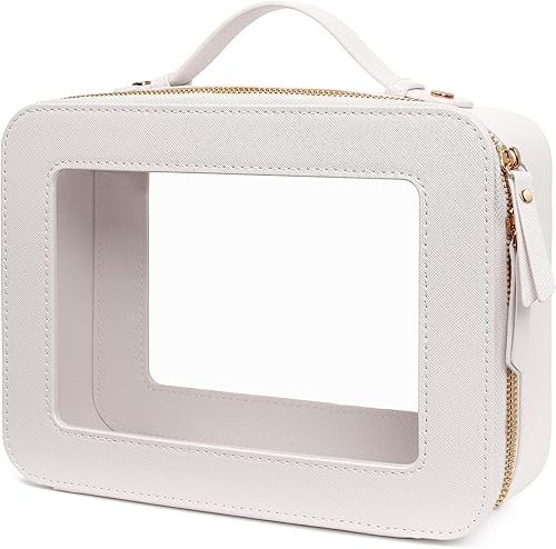 Bolsa de maquillaje transparente, neceser de viaje para cosméticos, organizador de maquillaje transparente, bolsa de almacenamiento transparente,