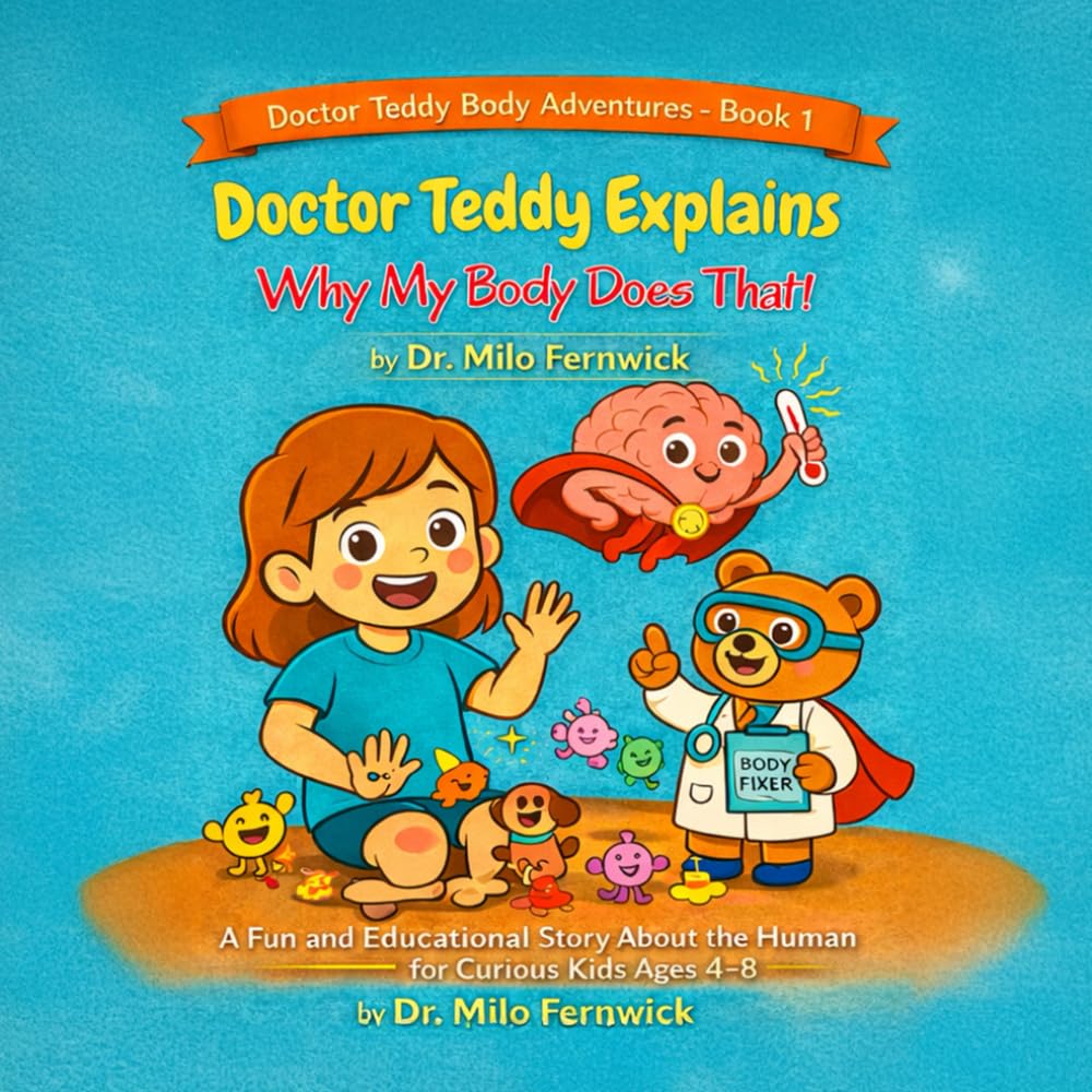 Doctor Teddy Explains Why My Body Does That!: A Fun and Educational Story About the Amazing Human Body, Sickness, and Healing — for Curious Kids Ages 4–8