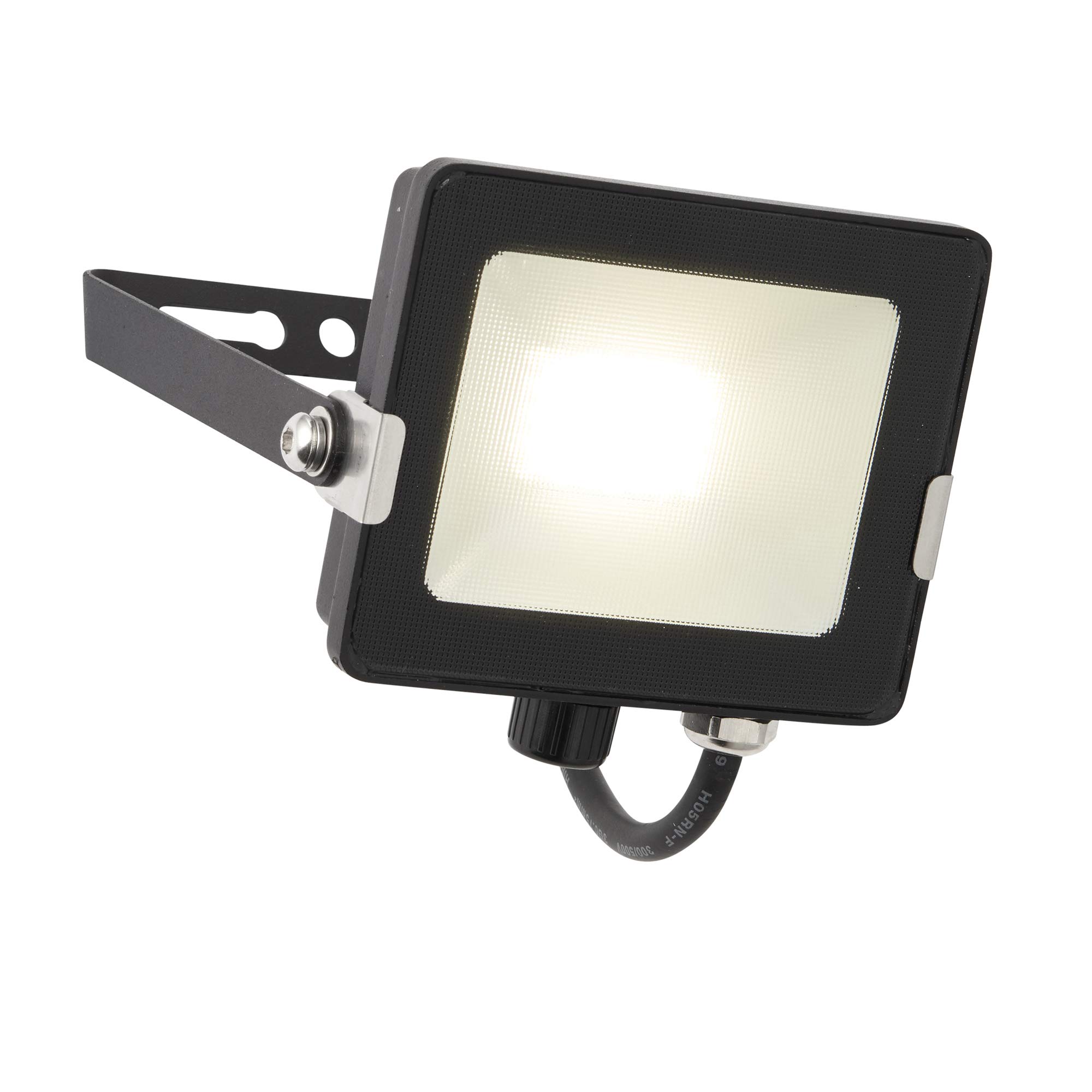 Outdoor Light Black Salde 20w LED Floodlight Matt IP65 1600lm 4000K Cool White