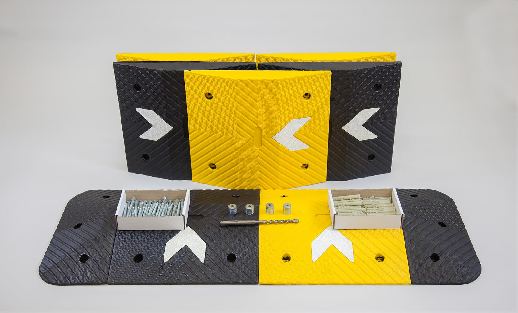 The Ramp People 5mph Speed Bump Kits - 75mm High - Includes Fixings (4000mm) Speed Ramps