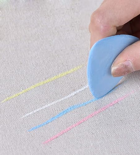 Miniatura 5 de Professional Tailors Chalk Triangle Tailor's Fabric Marker Chalk - Nociones de costura y accesorios (paquete de 20)