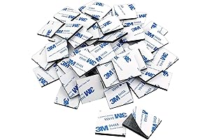 60 Pack Double-Sided Foam Tape Squares, Black Self-Adhesive Foam Tape for DIY Arts and Crafts