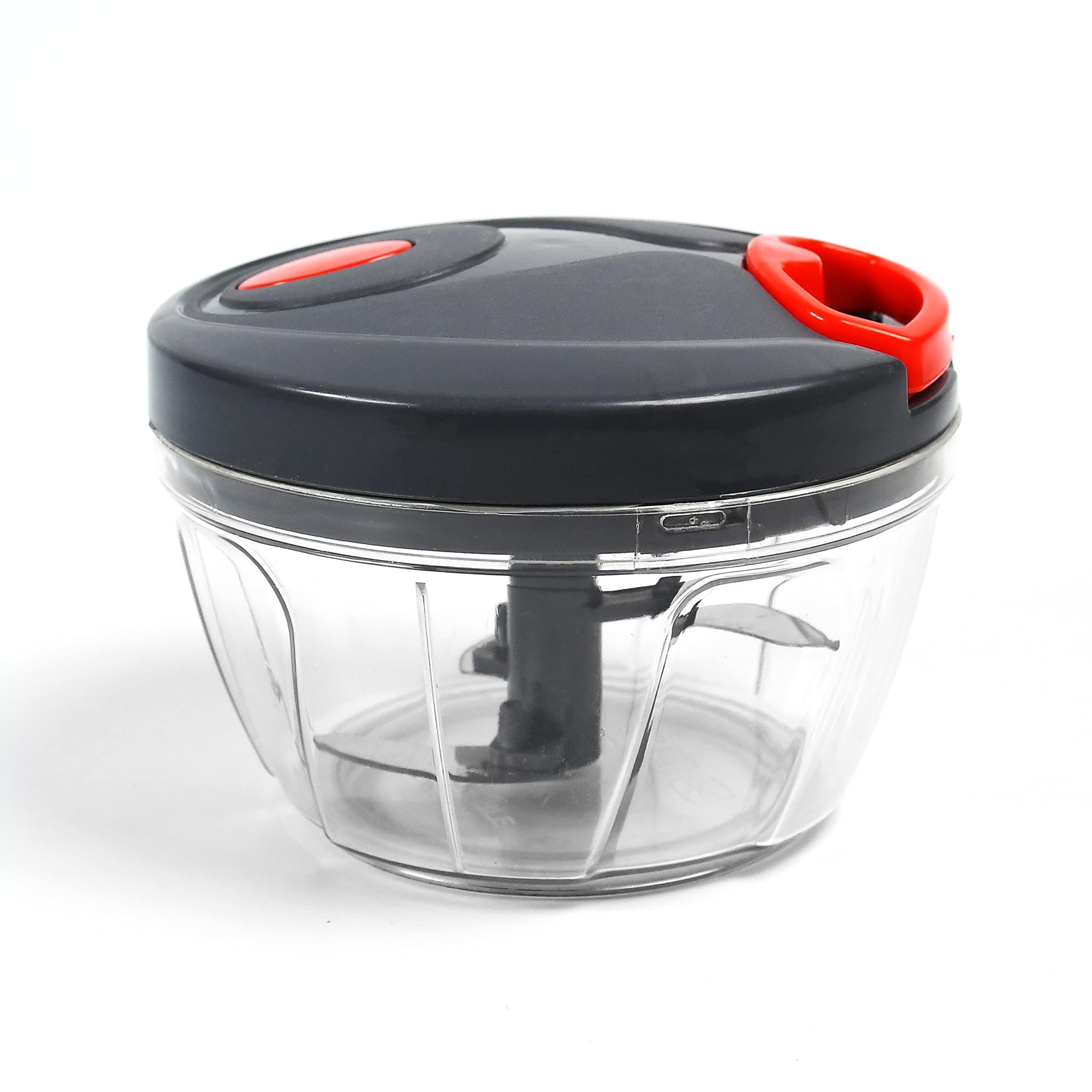 DeoDap Manual Vegetable Chopper - Handy & Efficient Kitchen Cutter Compact, Powerful Chopper - Stainless Steel Blade - Compact Design for Chopping Fruits and Vegetables with Ease - (Black) (B07XQ6T3M4) Amazon Price History, Amazon Price Tracker