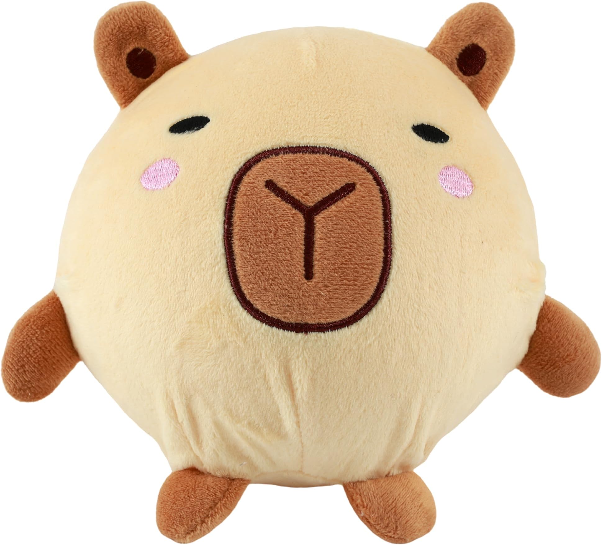 I-TOTAL® - Squishy Soft Memory Foam Pillow 14 cm Diameter, Squishy Pillow Ideal as a Gift (CAPYBARA)