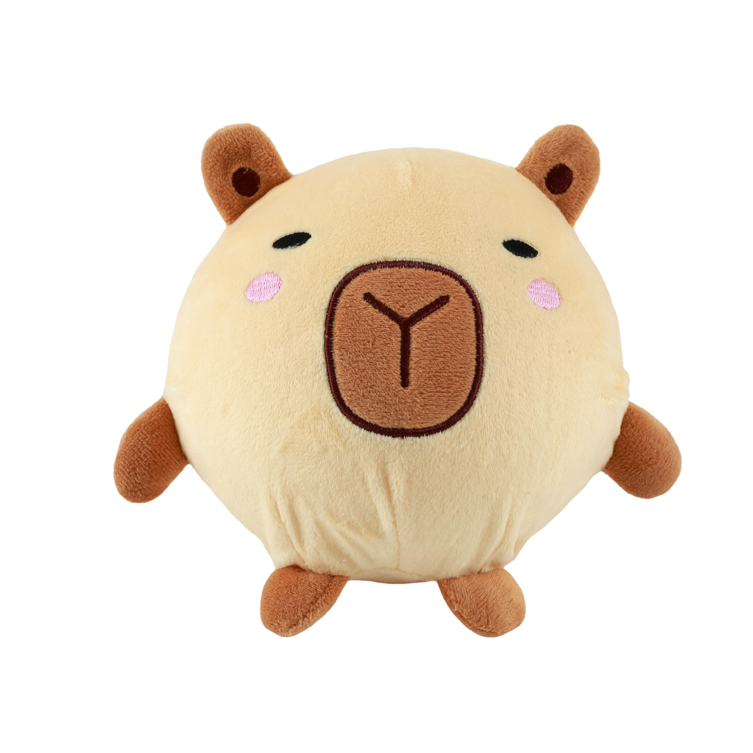 I-TOTAL® - Cojín Suave Squishy de Espuma Viscoelástica con 14 cm de Diámetro, Almohada Squishy (Capybara)