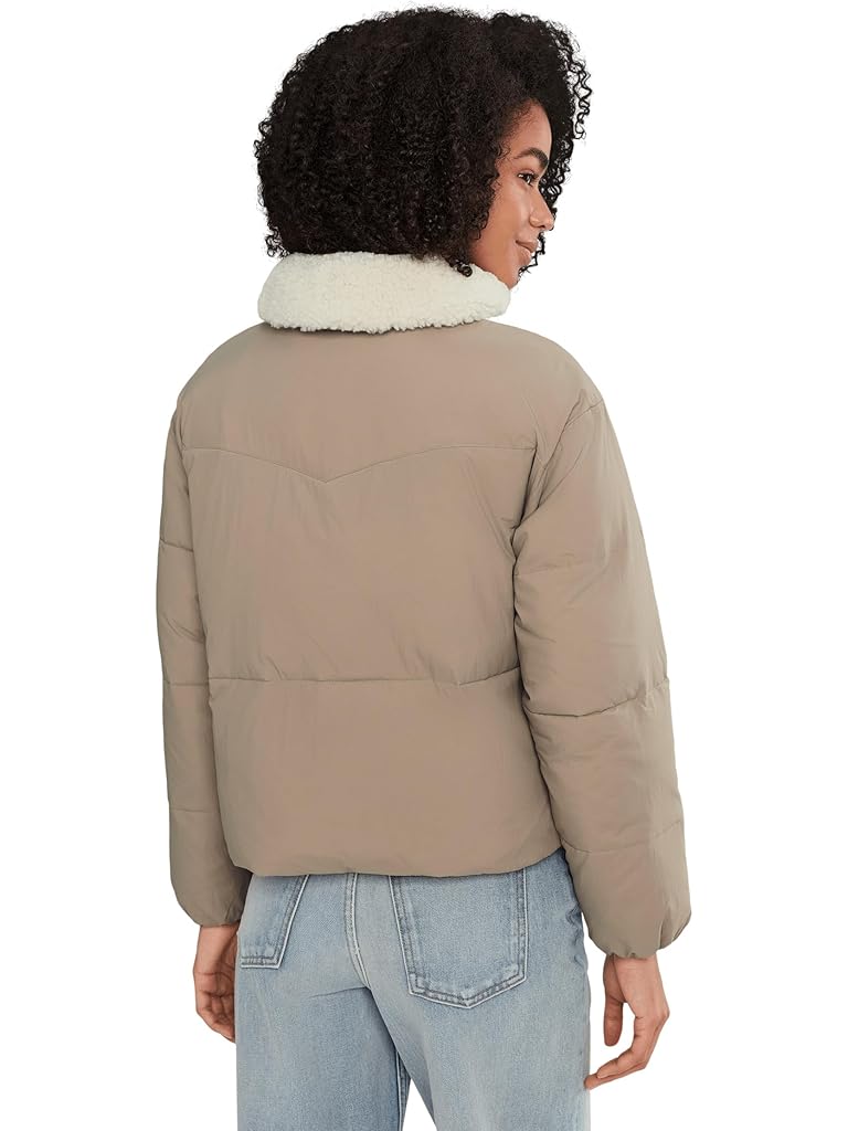Taupe Levi's® Western Puffer Jacket