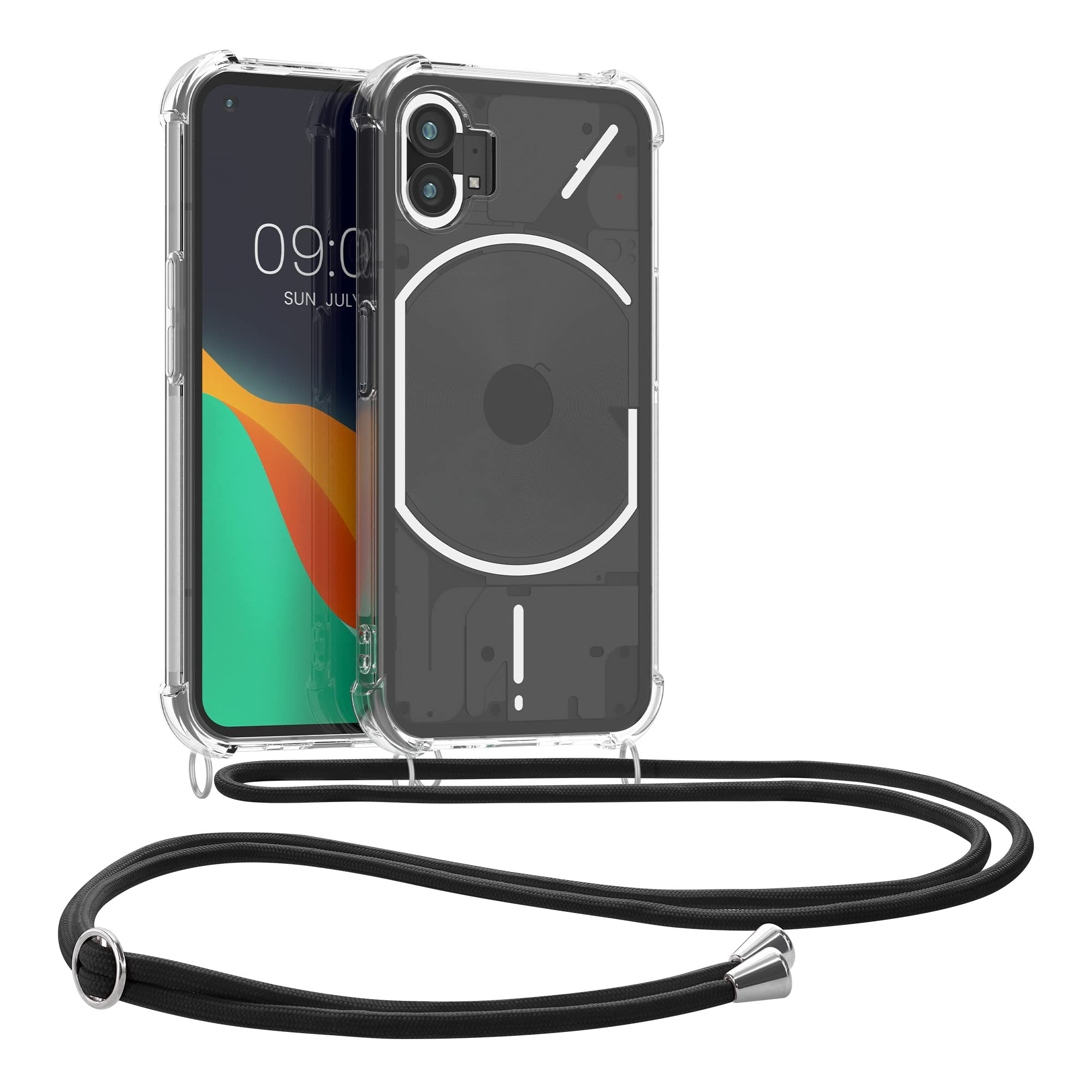 kwmobile スマホショルダー コルク スマートフォン スマホケース