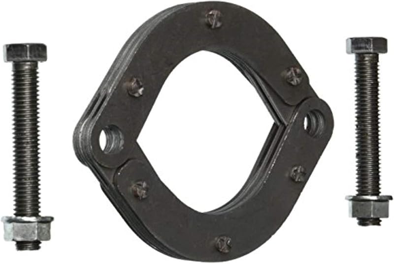 Flange bipartida do escapamento Nickson Industries 17177 – 2" a 2,25"