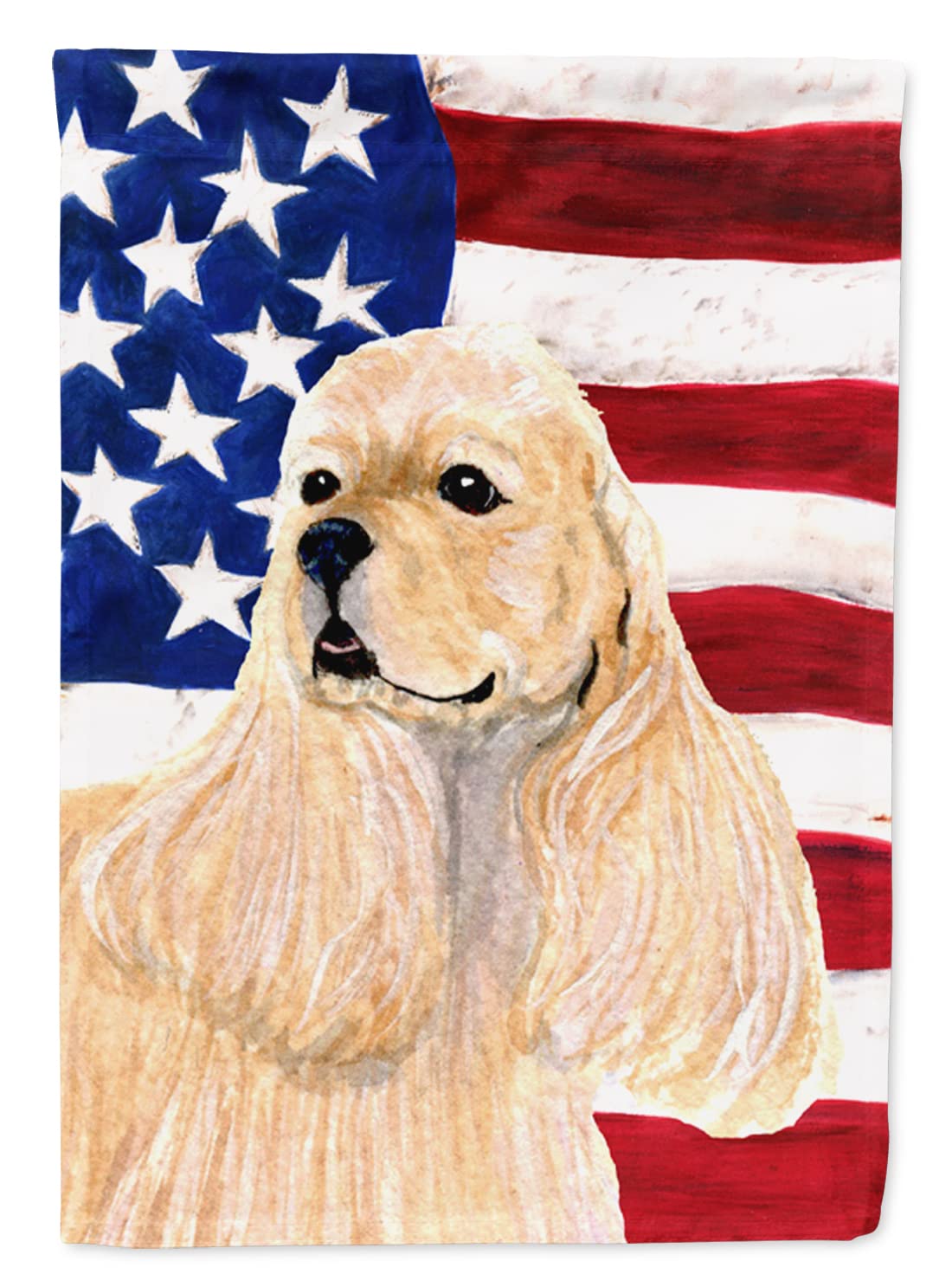 Carolin Toros BB2146HCS4 Bandera Americana Y Cocker Spaniel