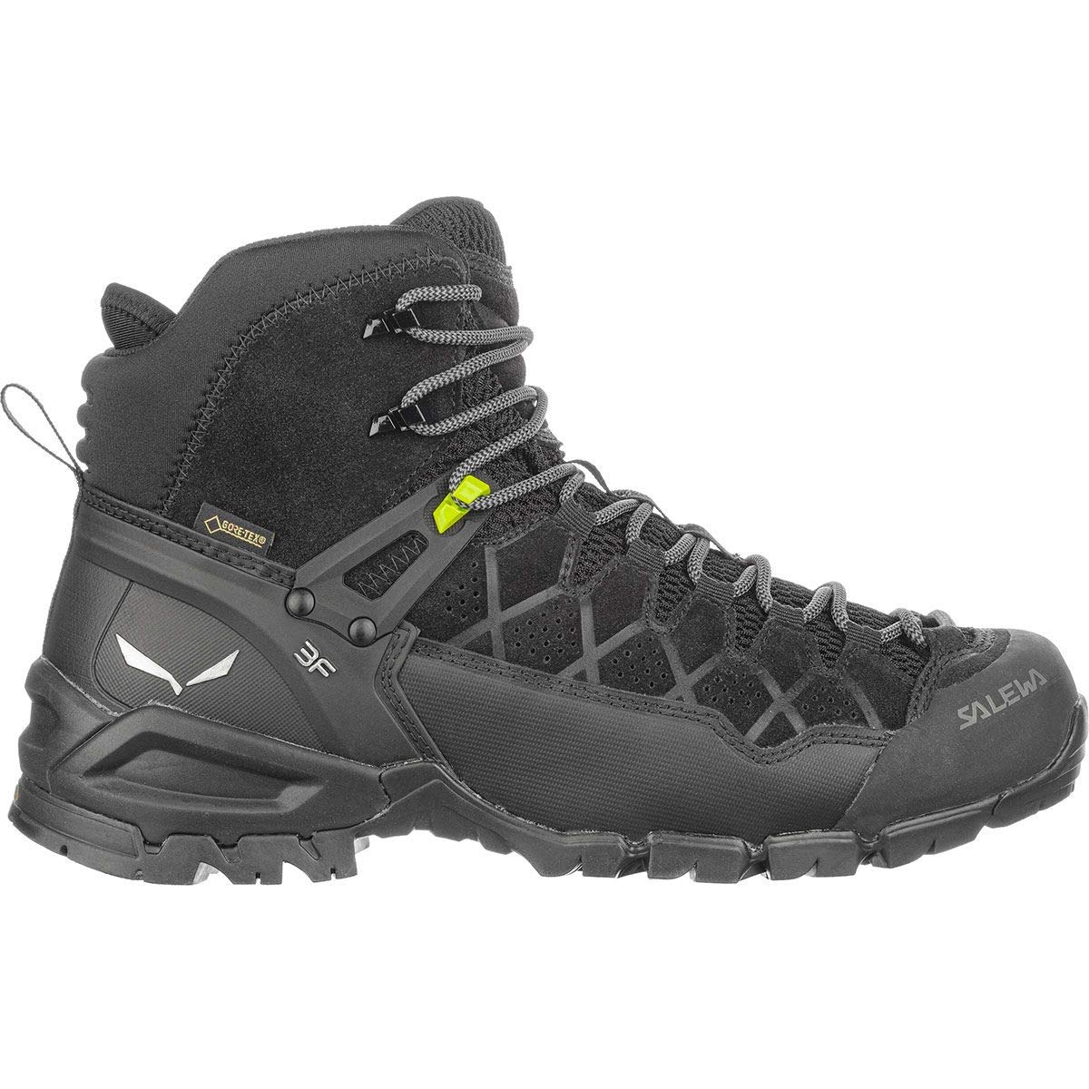 Salewa Ms Alp Trainer Mid Gtx, Black/Black, 11.5, Male