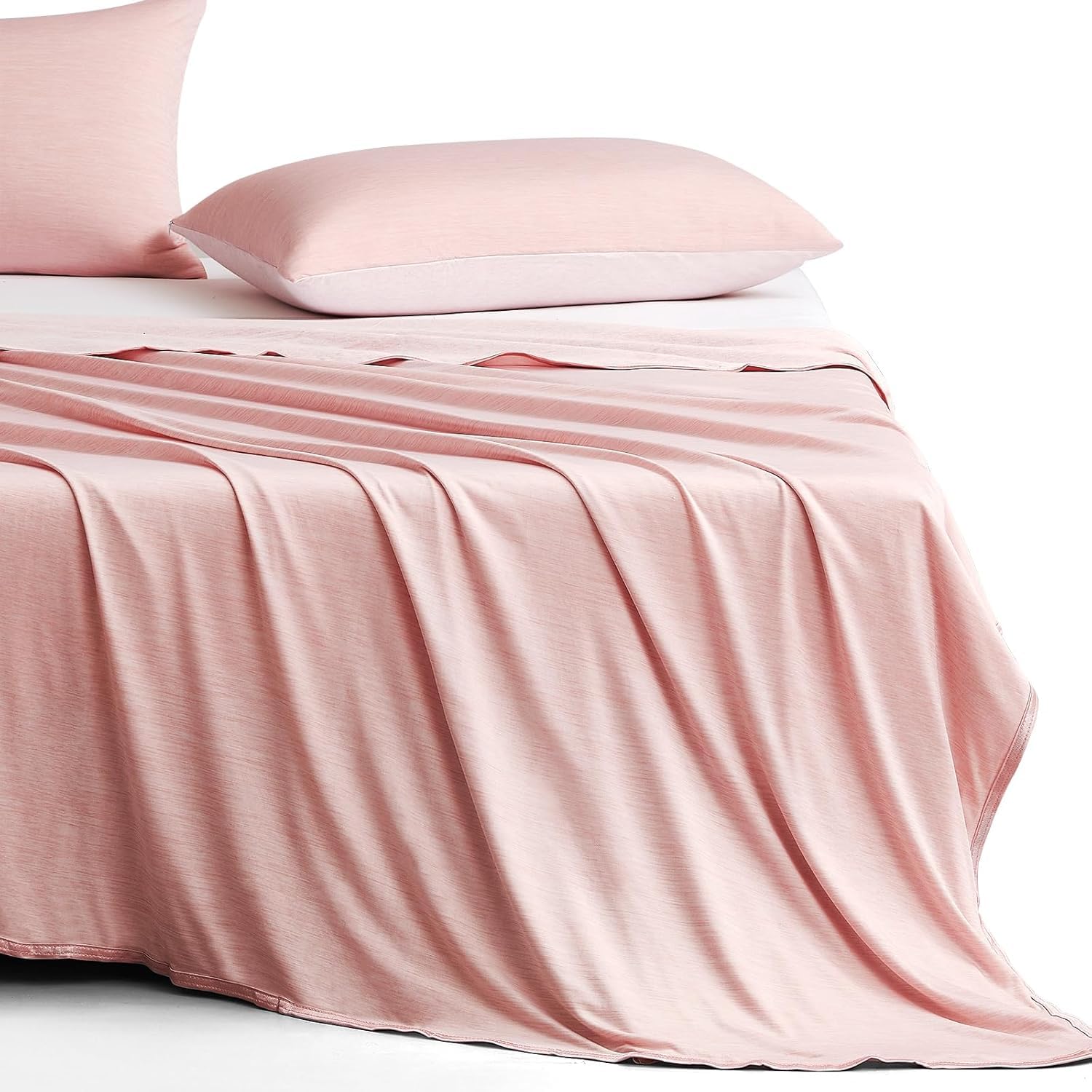 Elegear Kühldecke 150 x 200cm, Japanische Arc-Chill 3.0 Q-Max>0,5 Kühlfasern 2in1 Selbstkühlende Sommerdecke doppelseitige, absorbiert Körperwärme, kühlende Decke für Menschen Dünne Wohndecke Rosa