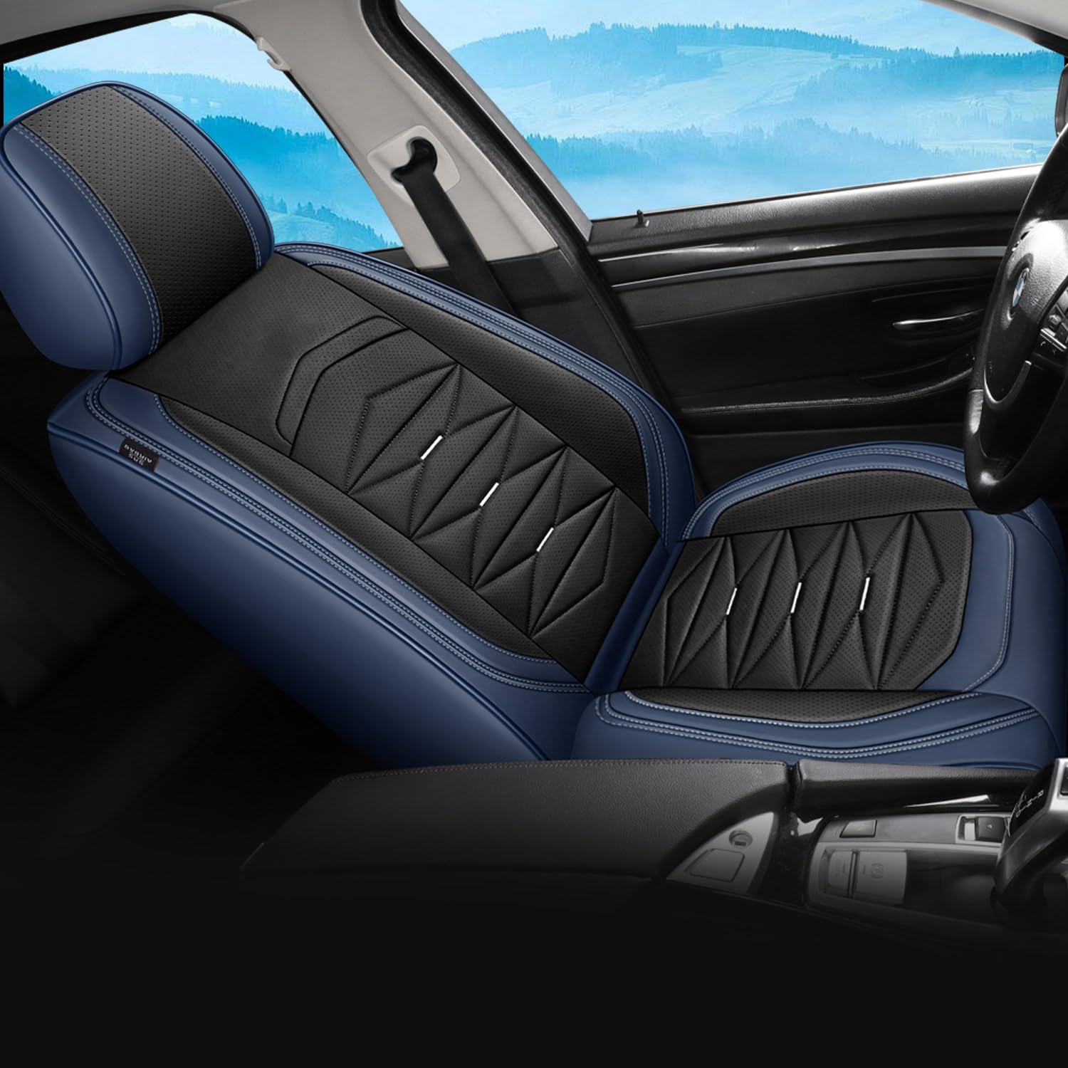 Coprisedili universali per auto, in nappa, adatti per Dodge Journey Nitro Ram 1500, Kaliber, Ladegerät, Challenger Aveng