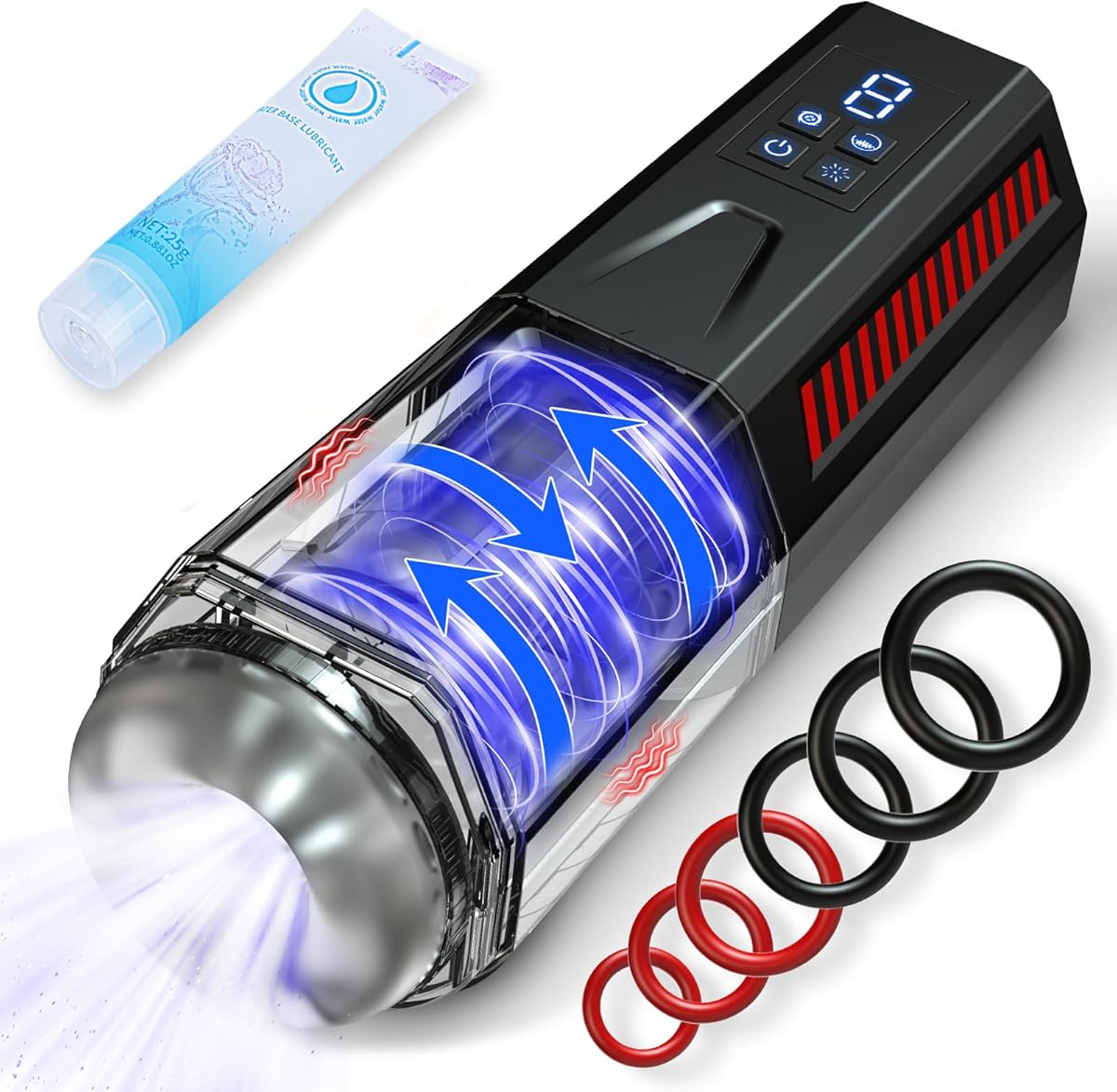 Automatic Male Masturbator Sex Toy for Men - Male Sex Toys Masturbators Cup with 7 Vibration & 7 Thrusting Modes,Realistic Pocket Adult Toy,Cock Trainer Stimulator Massager for Men Orgasm,Adult Sex Toys for Man