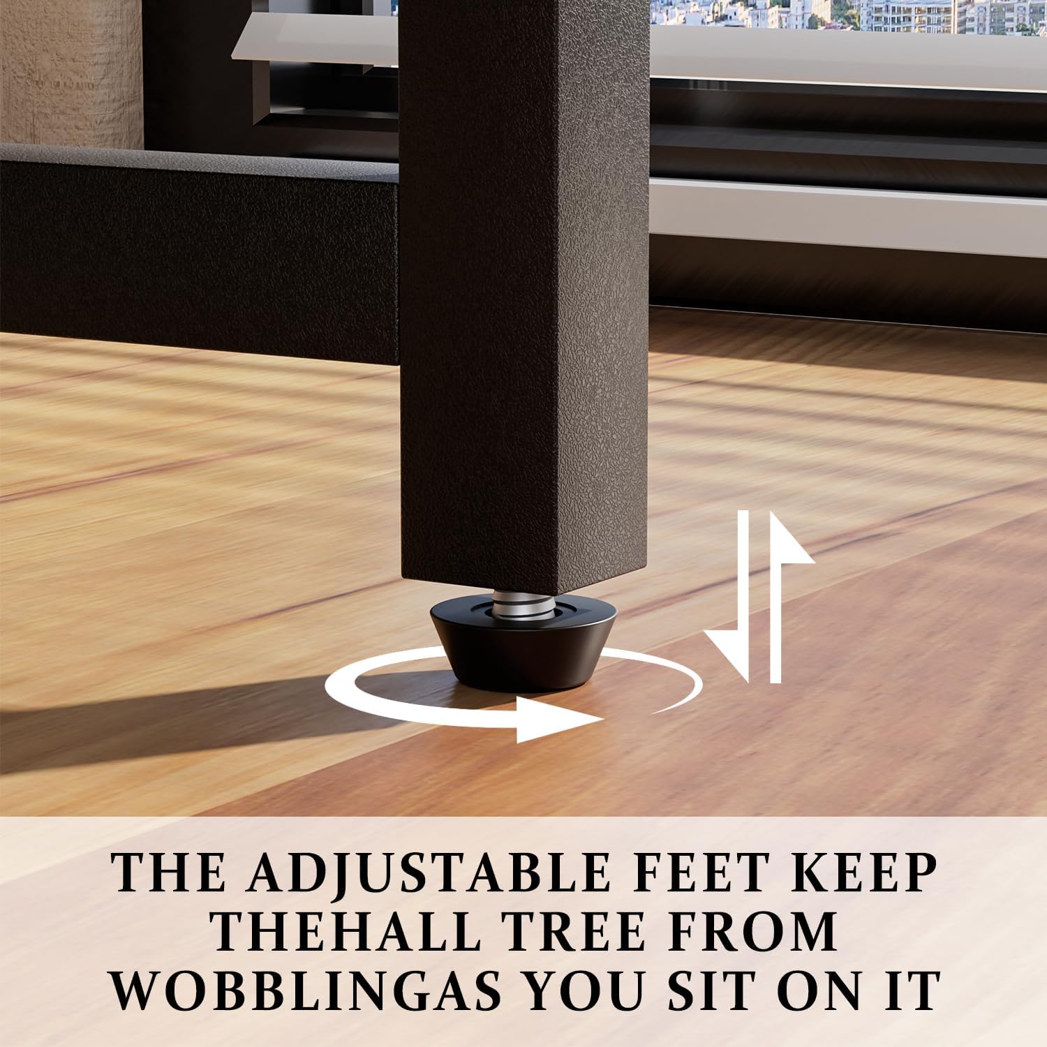 47" Makeup Vanity Desk with Power Outlet & LED Light - 3 Fabric Drawers, USB/Type-C Charging Station, Modern Dressing Table for Bedroom, Brown