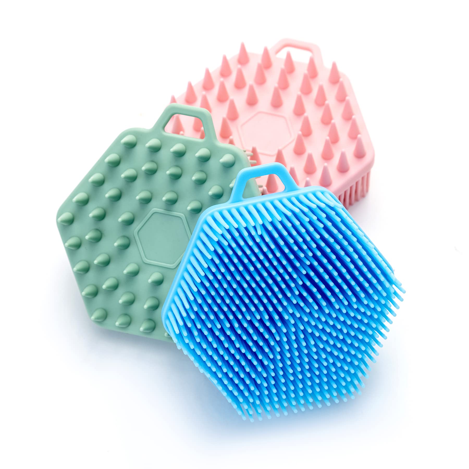 Premium Sensory Brush for Kids or Autism Soft Silicone Body Scrubber, 2 in 1 Sensory Room Occupational Therapy Brush