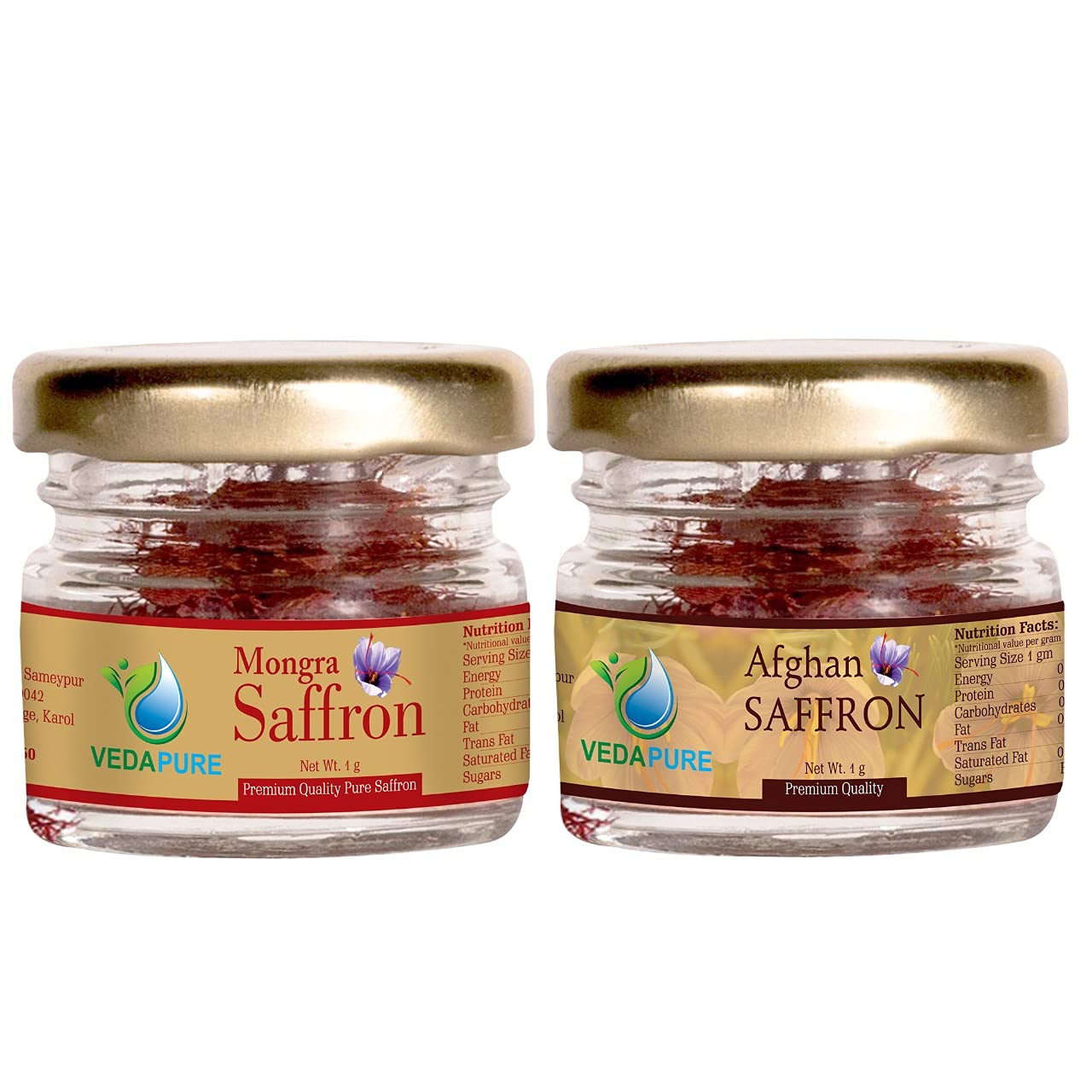 Buy Vedapure Natural & Pure Afghan Kesar / Saffron for Pregnant Women