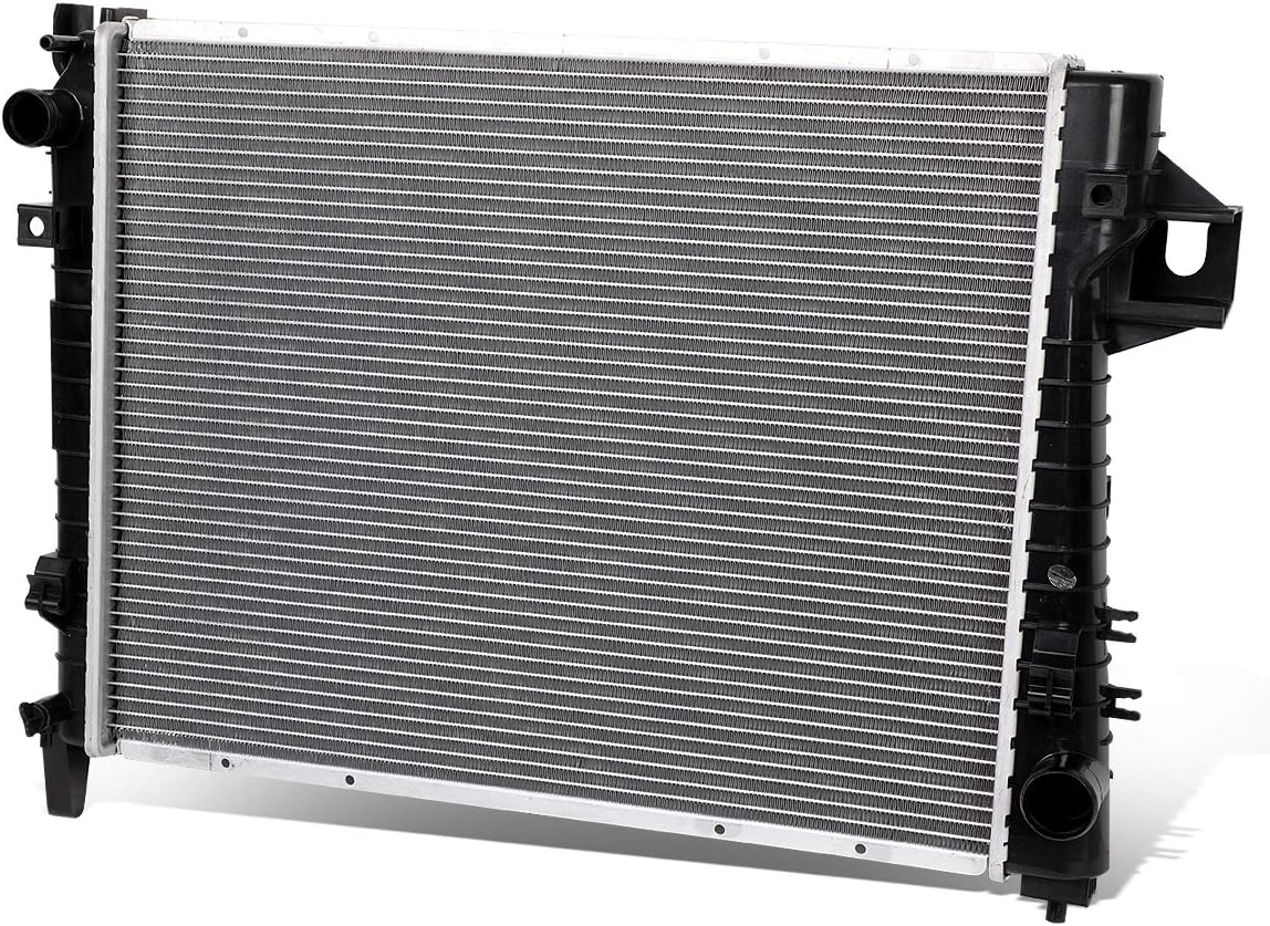 Auto Dynasty Radiator Compatible with 1987-1999 Dodge Dakota 2.2L 2.5L 3.9L AT MT, 225 Inches Core DPI 981 Factory Style 1-Row Cooling Radiator, Aluminum Core