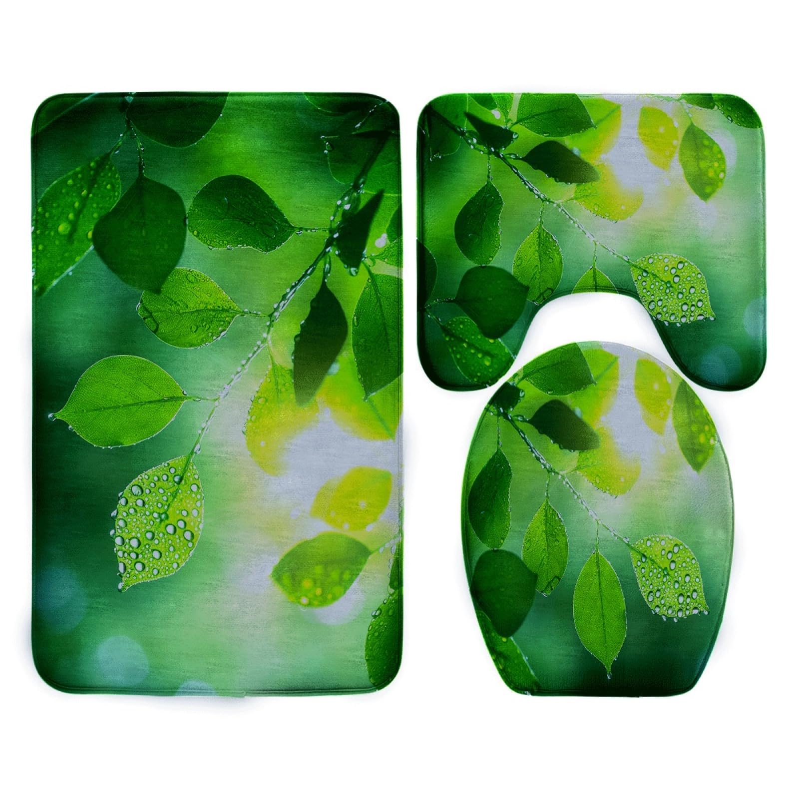 Tapis de bain antidérapant absorbant et paillasson lavable pour sol sécurisé