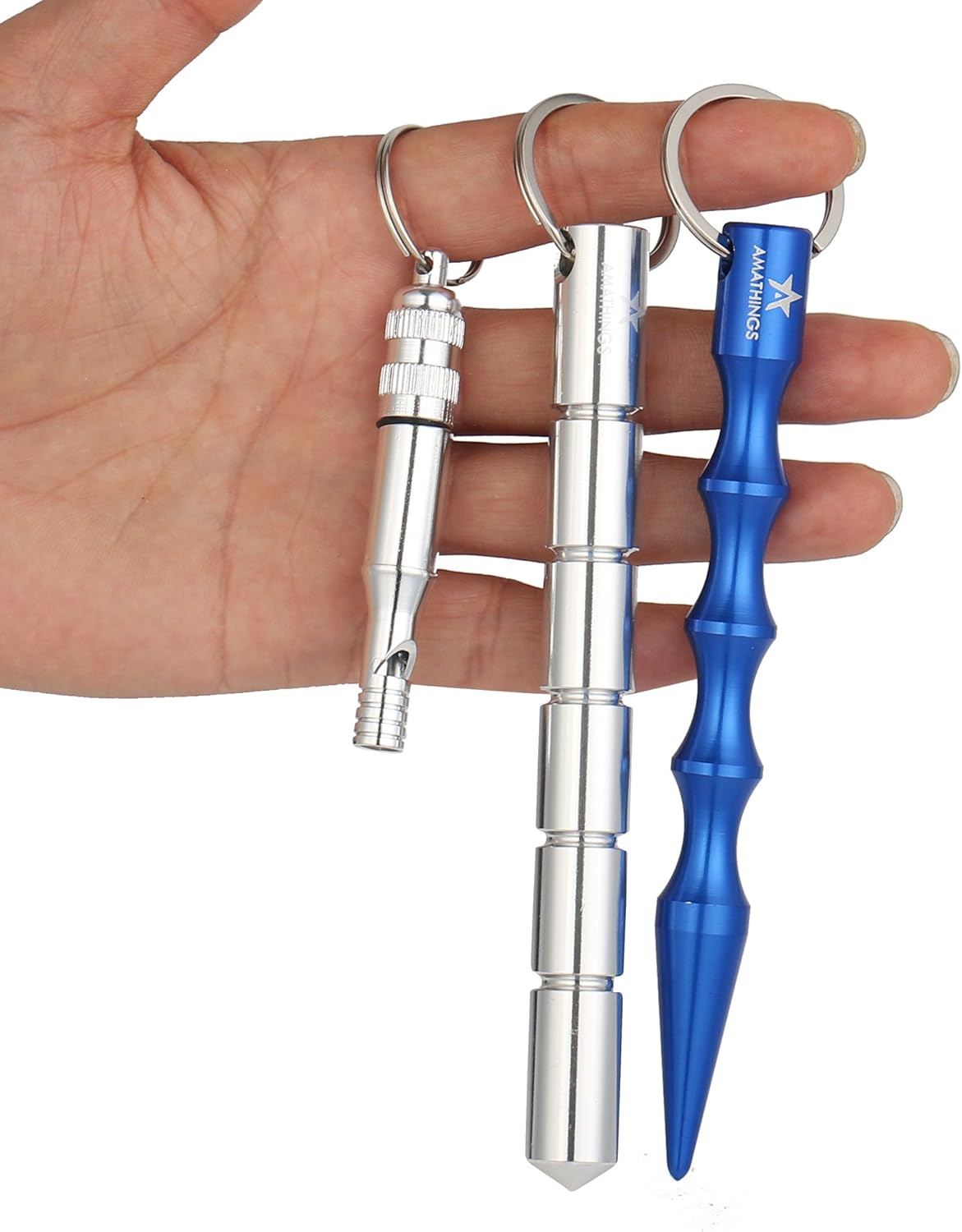 portachiavi di autodifesa per le nocche delle donne