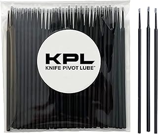 KPL MicroFiber Knife Care Detail Swabs - Ultra-Precision Detailing Probes for Knife, Kitchen Cleaning Supplies, Detailing Swabs, Pointed Swabs for Pocket Knives, Swab Applicators (50 Pack)