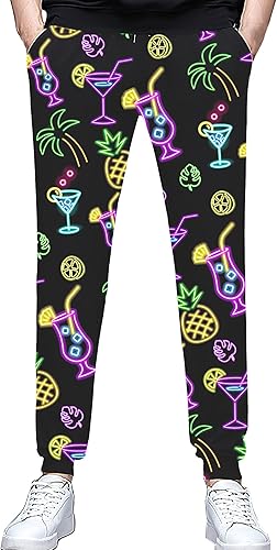 Miniatura 4 de Disfraces de los años 80 para hombre, pantalones deportivos, pantalones casuales para correr con cordón, traje de los años 90 para hombre