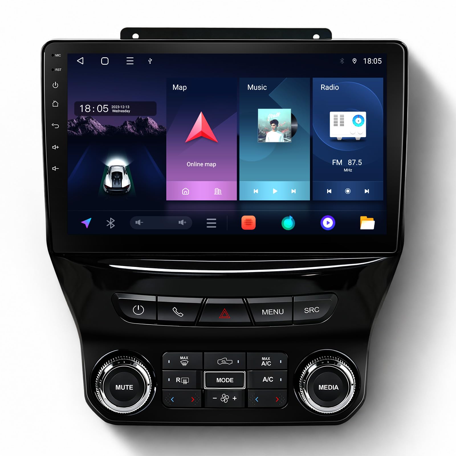 Photo 1 of CIGKTSEIN Car Radio for 2019-2023 Dodge Ram 1500/2500/3500 (Not for Ram 1500 Classic), Upgrade Stereo with Wireless Bluetooth CarPlay and Android Auto, 10'' Touchscreen 8-Core 4+64GB Backup Camera
