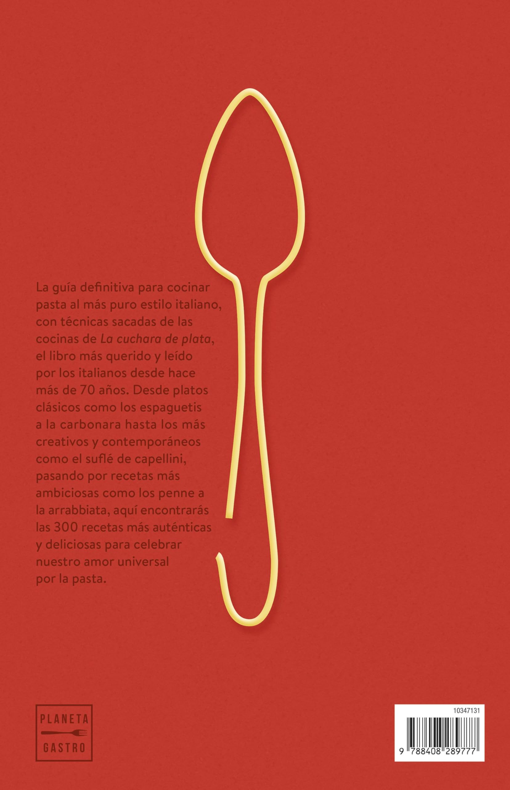 La cuchara de plata: Pasta (Cocina Temática)