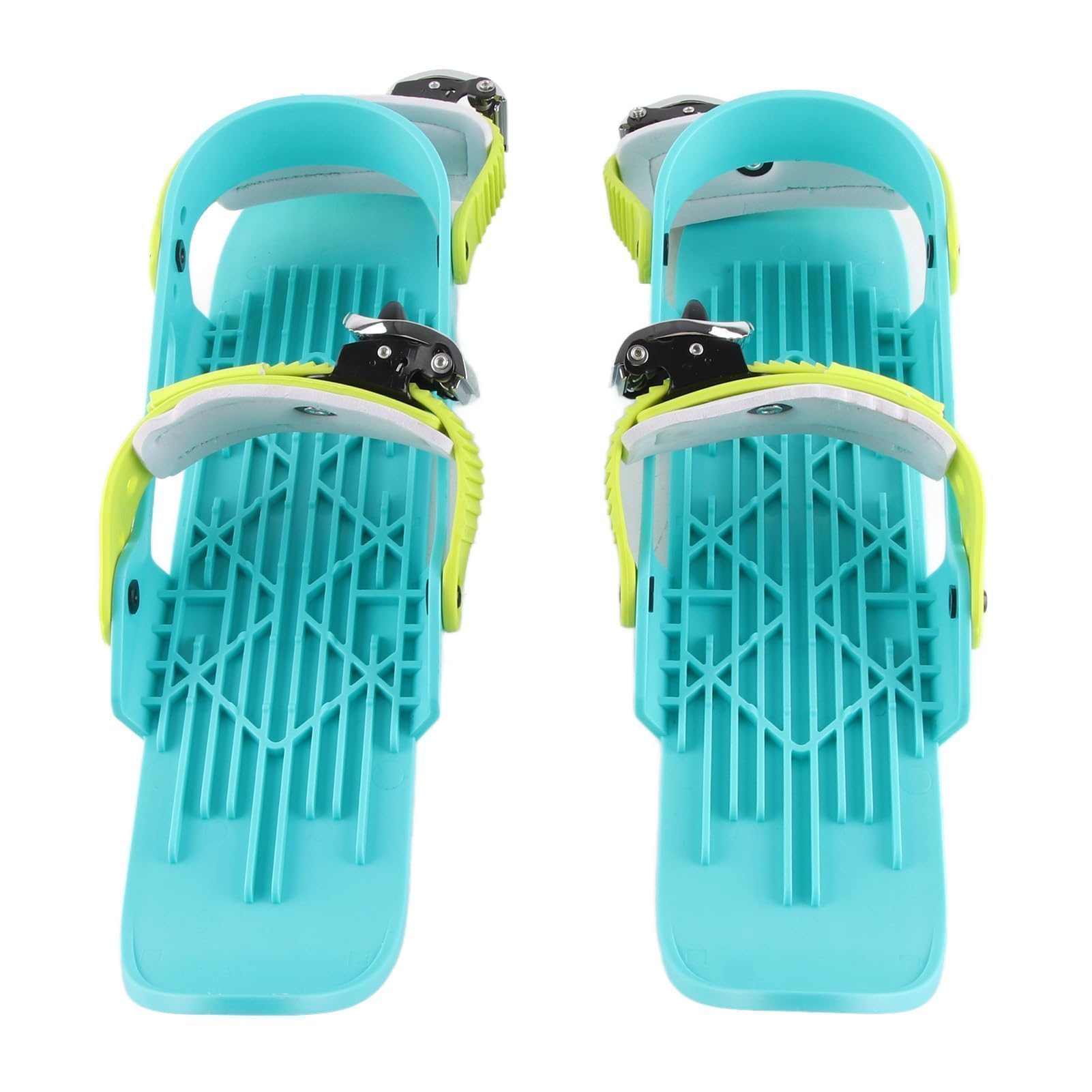 Mini Patins de Ski, Mini Chaussures de Ski, Planches de Ski réglables à Fixer aux Bottes de Ski, Patins à Neige, Lames de Neige, Planches de Ski pour Les Pistes de Descente,