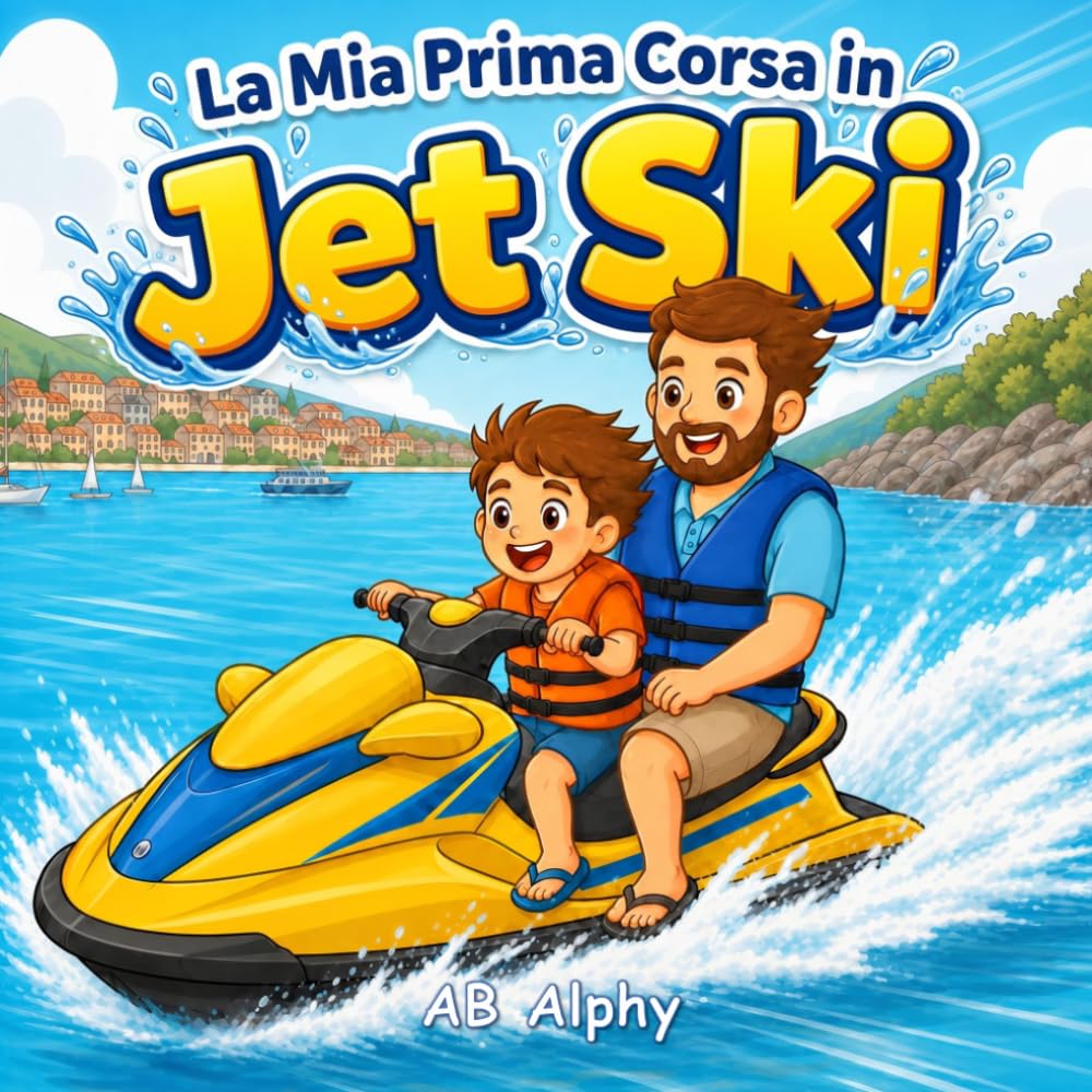 La Mia Prima Corsa in Jet Ski: Una dolce storia sul coraggio, la sicurezza e la prima avventura sull’acqua