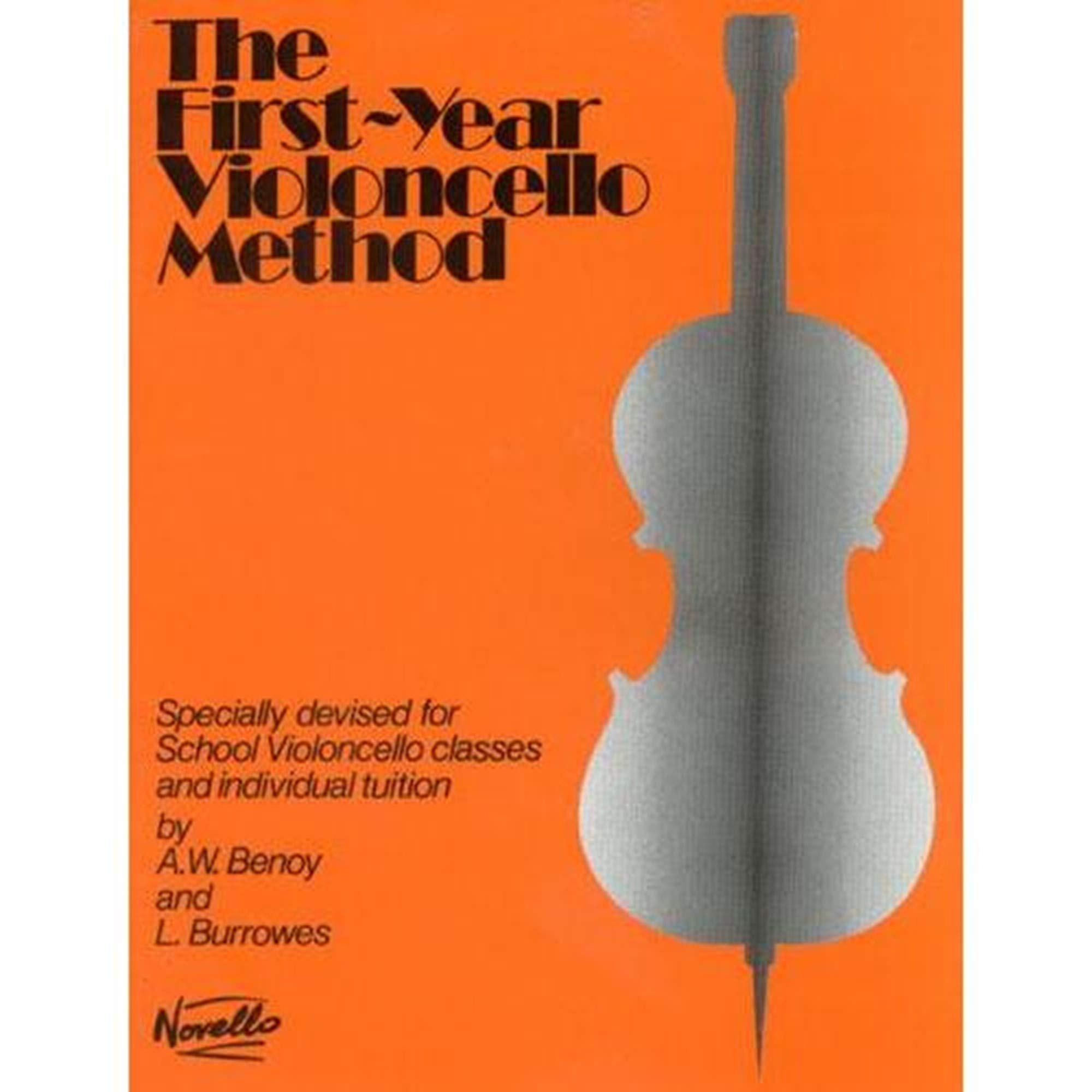 The First Year Cello Method - Specially Devised for School Violoncello Classes and individual Tuition Cello | Introductory Instruction Sheet Music for Study with Progressive Technique Development