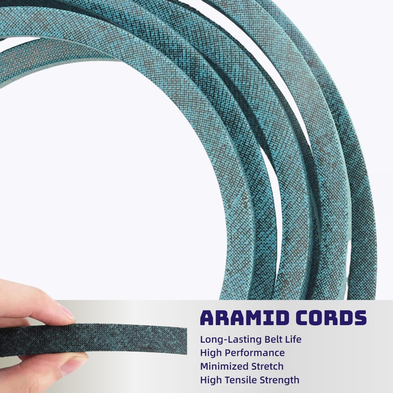 Close-up of Aramid Cords in belt