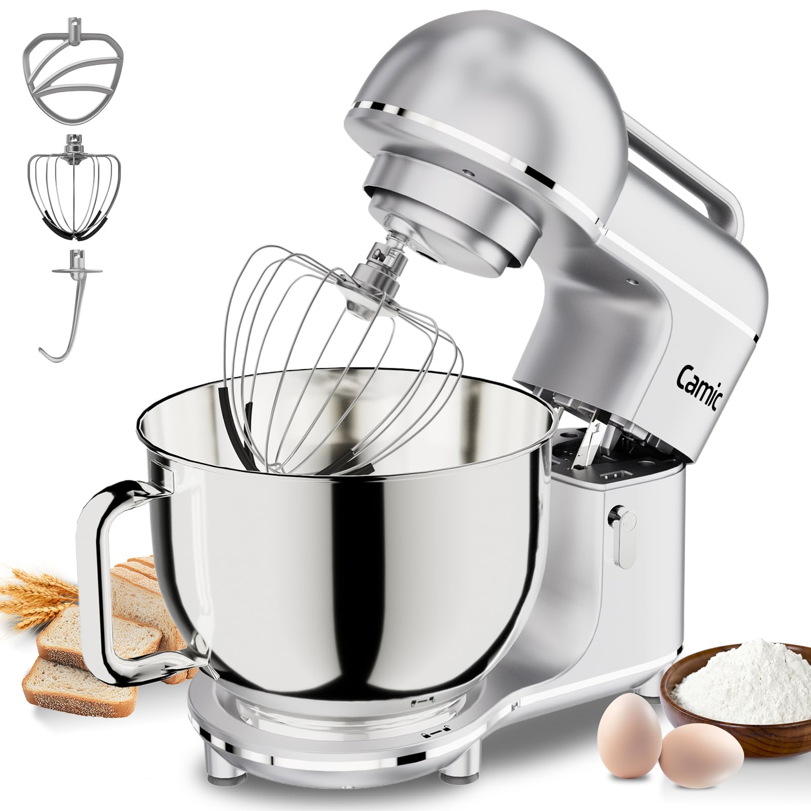 Honinst Stand Mixer, 6.5QT 10-Speed