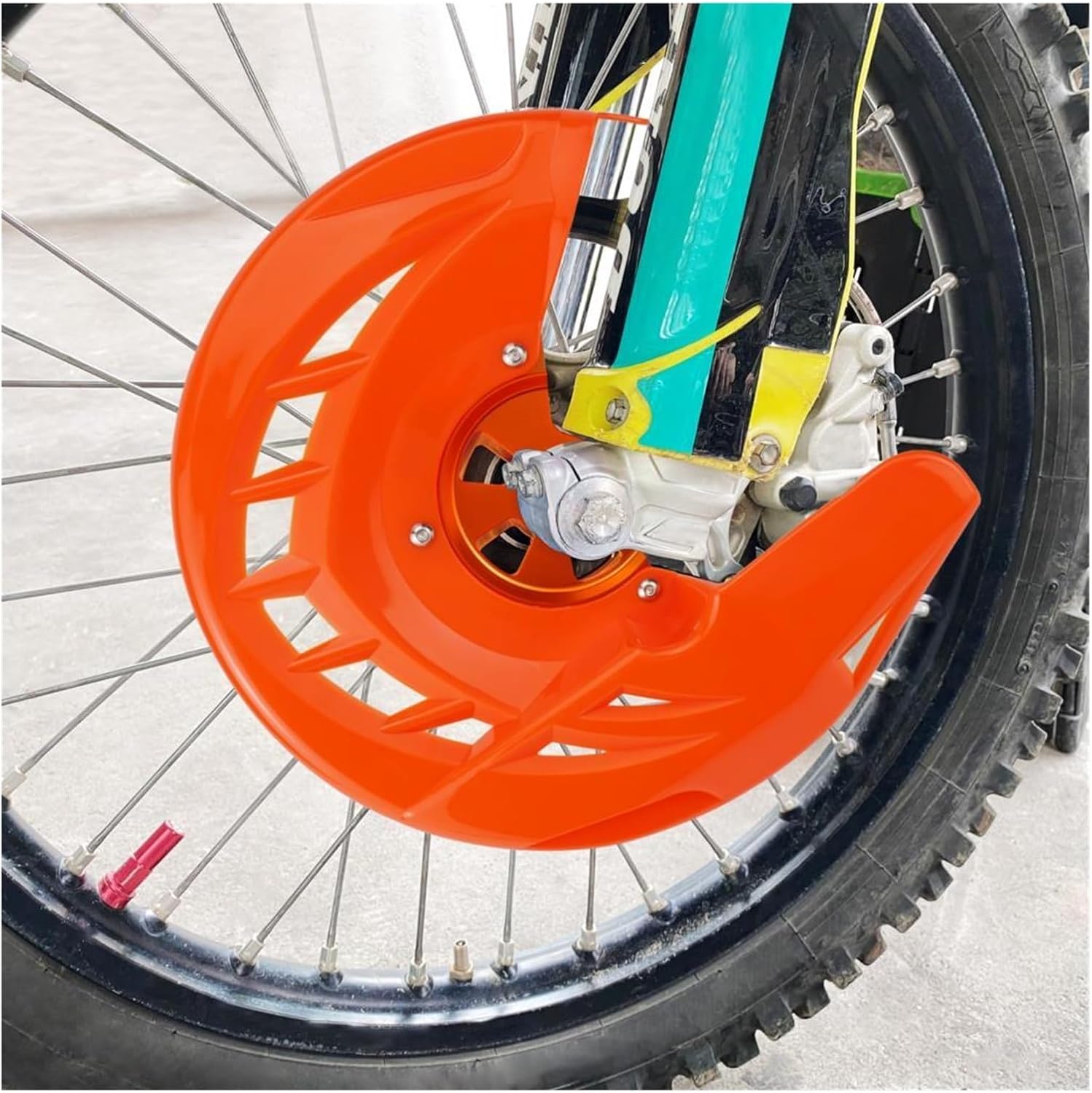 Compatible with KTM EXC 300 2016-2023 KTM SX 125 SX 250 EXC-F 350 SXF 450 XC XCF XCW 500 XCF-W TPi Front Rear Brake Disc Guard(Orange 1)