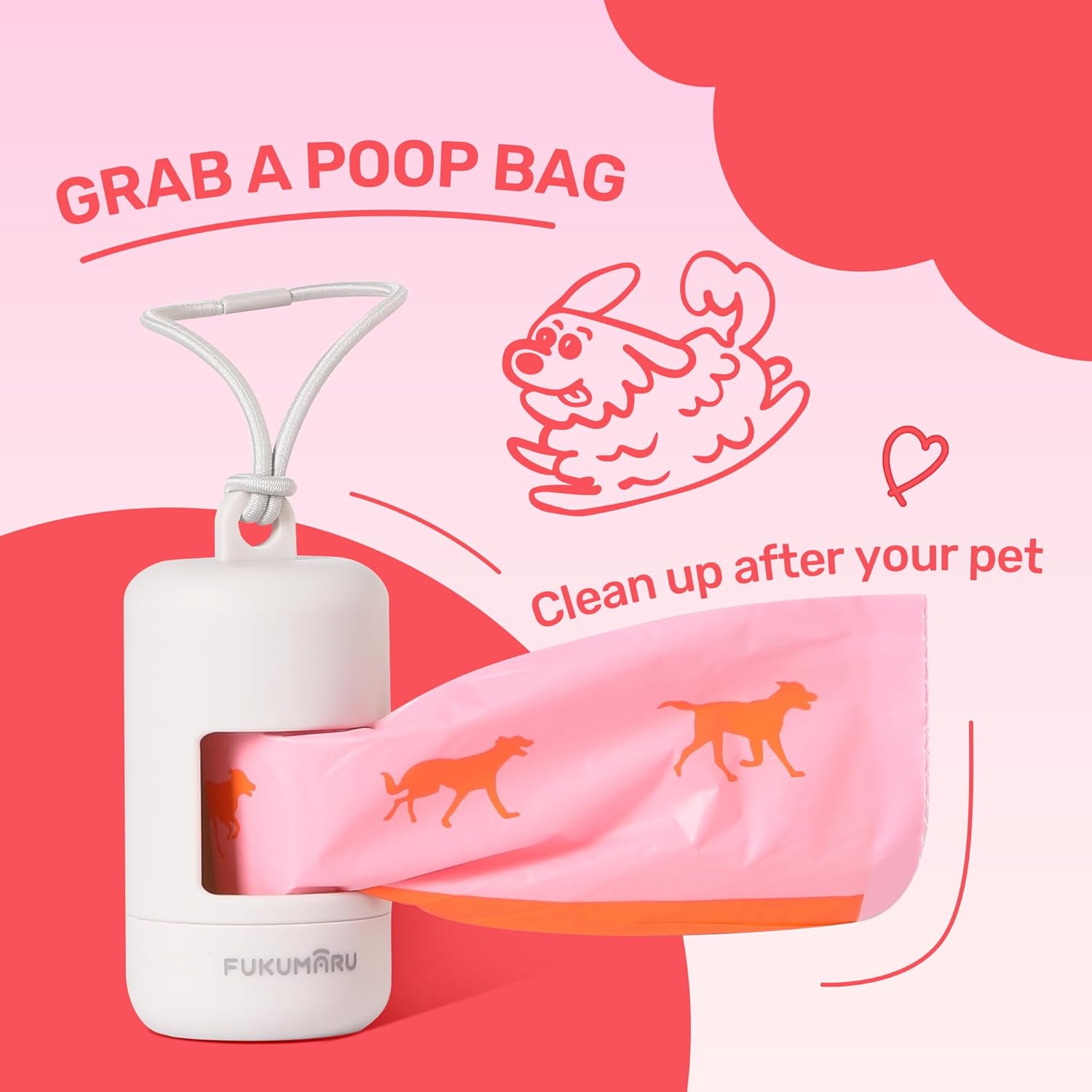 Effortless Cleanup: Review of FUKUMARU Scented Dog Poop Bags & Dispenser
